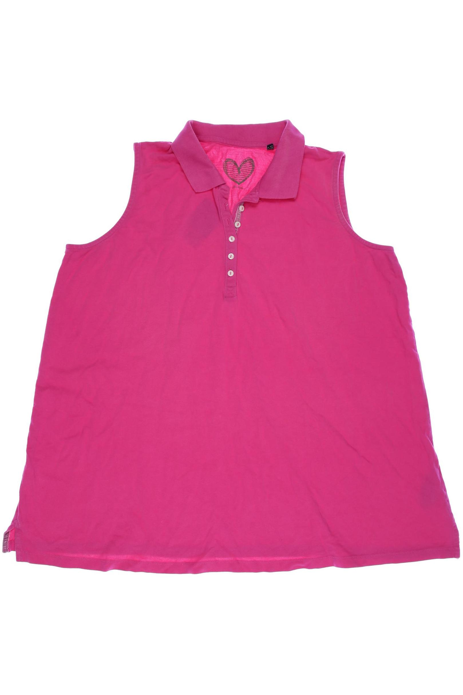 

Ulla Popken Damen Poloshirt, pink, Gr. 50