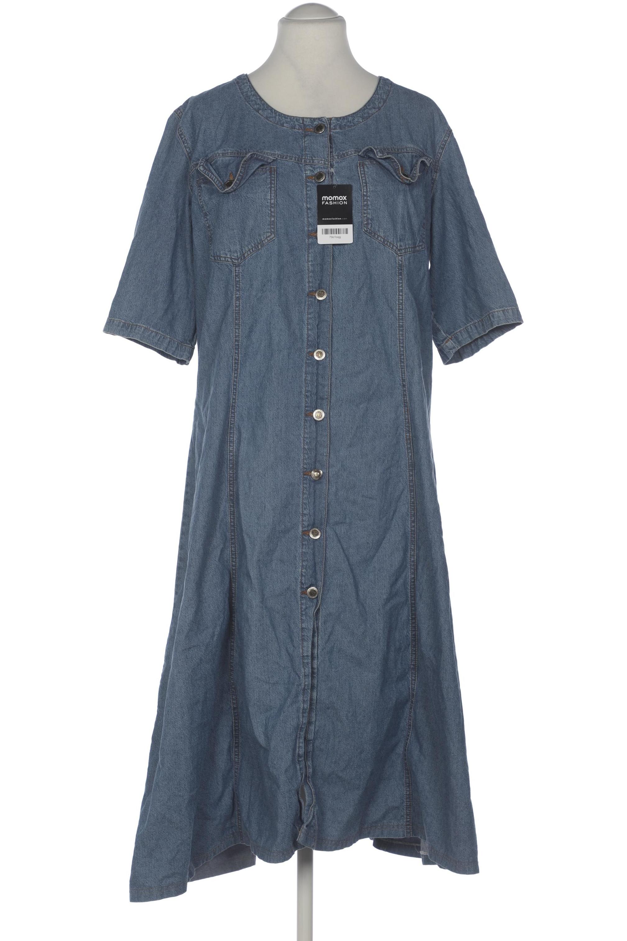 

Ulla Popken Damen Kleid, blau, Gr. 46