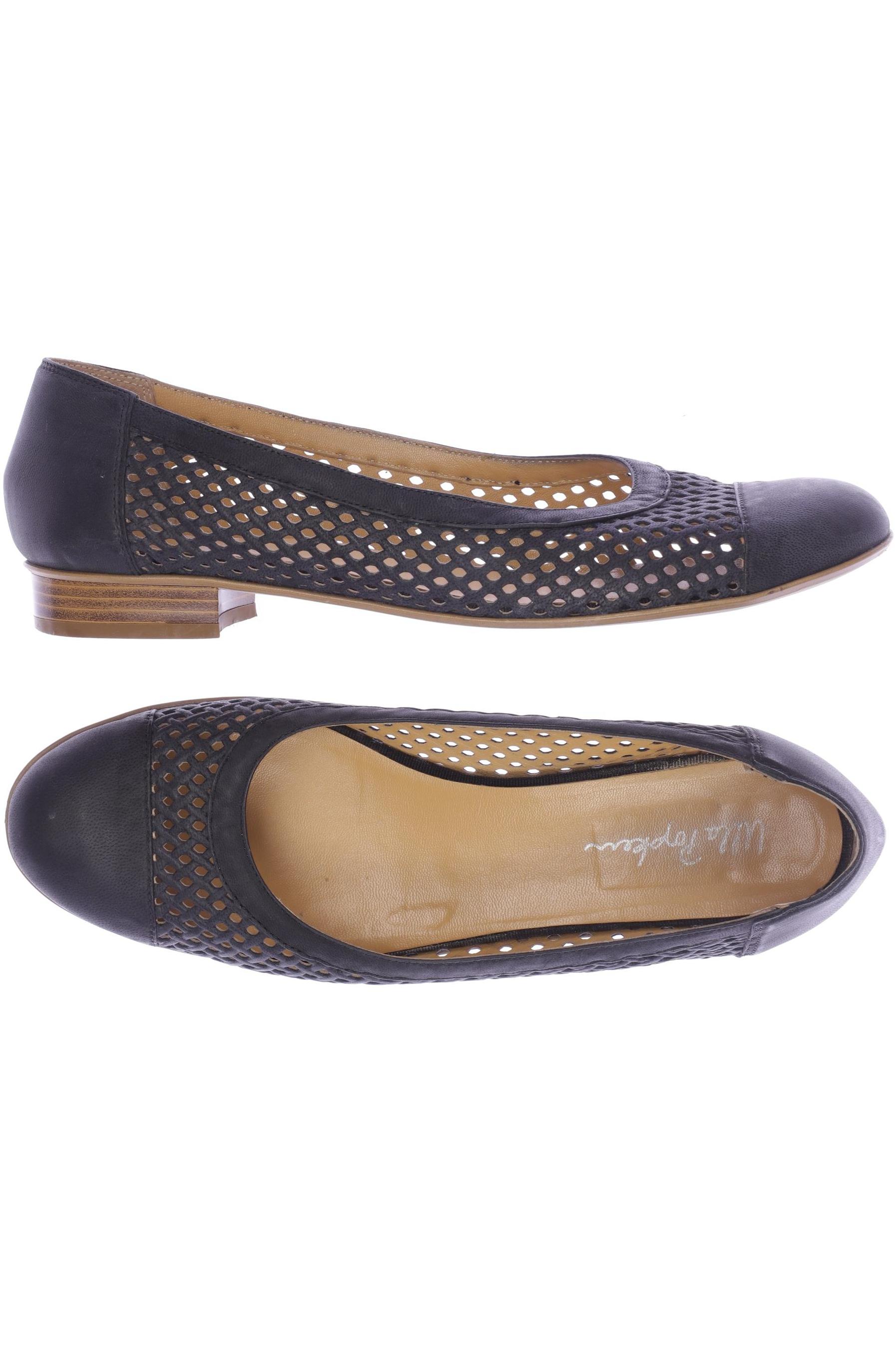 

Ulla Popken Damen Ballerinas, marineblau, Gr. 42