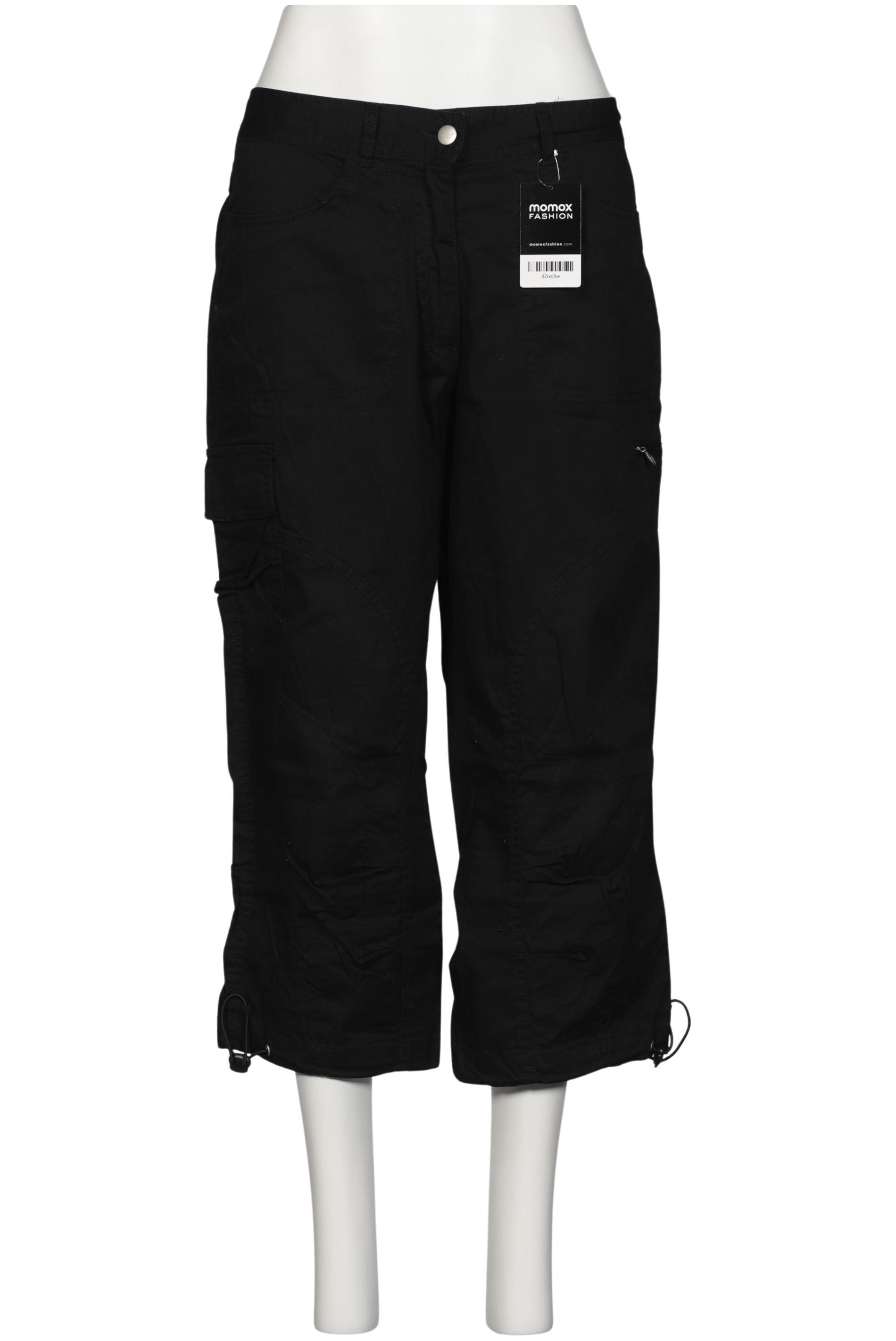 

Ulla Popken Damen Stoffhose, schwarz, Gr. 42