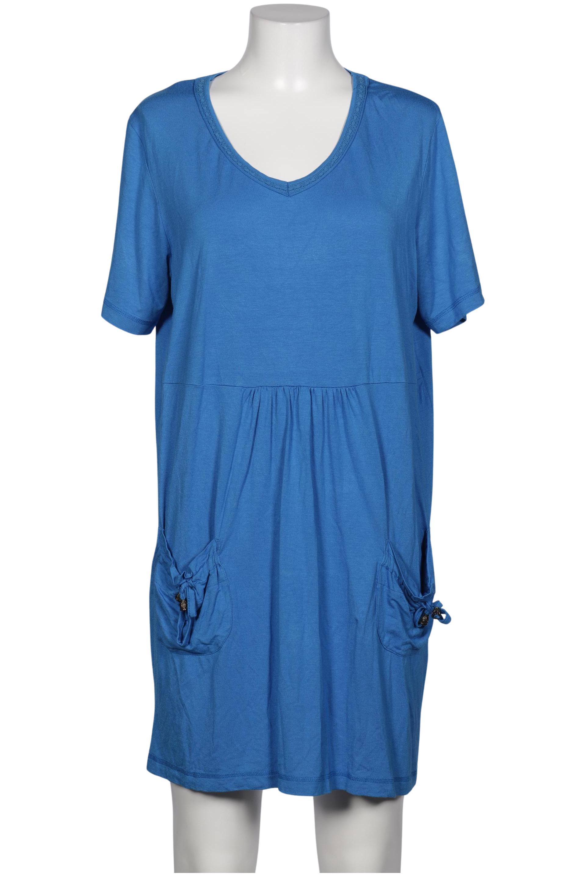 

Ulla Popken Damen Kleid, blau, Gr. 42