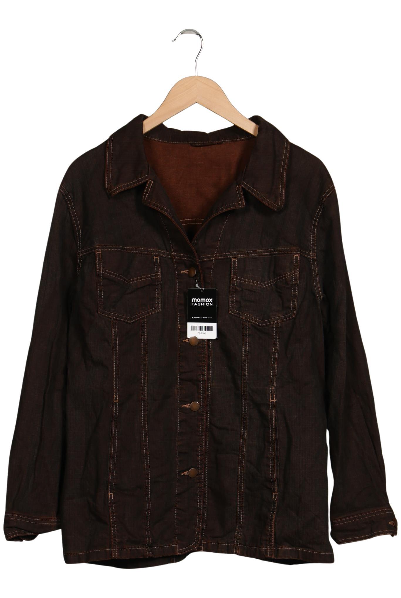 

Ulla Popken Damen Jacke, braun, Gr. 52