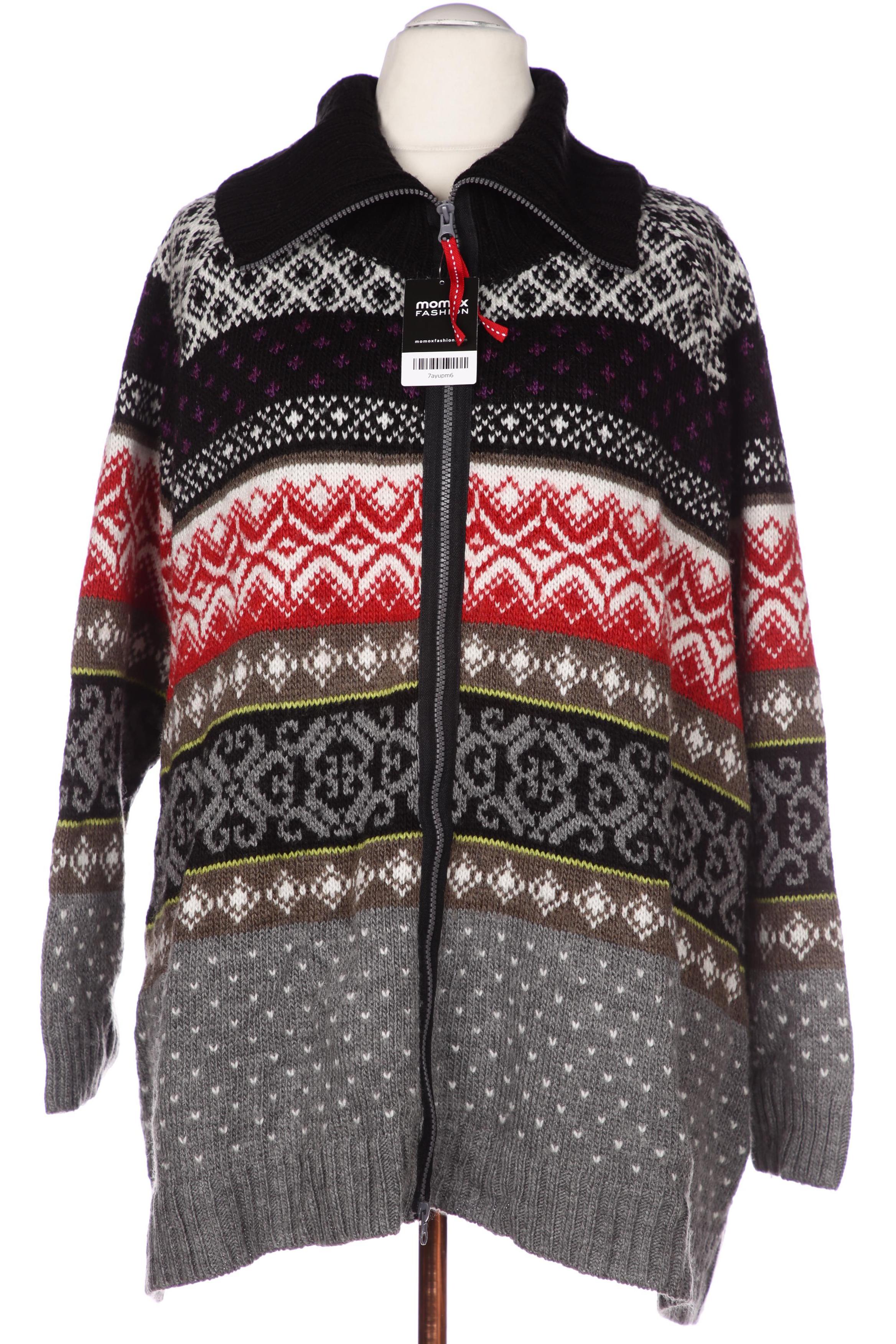 

Ulla Popken Damen Strickjacke, grau, Gr. 60