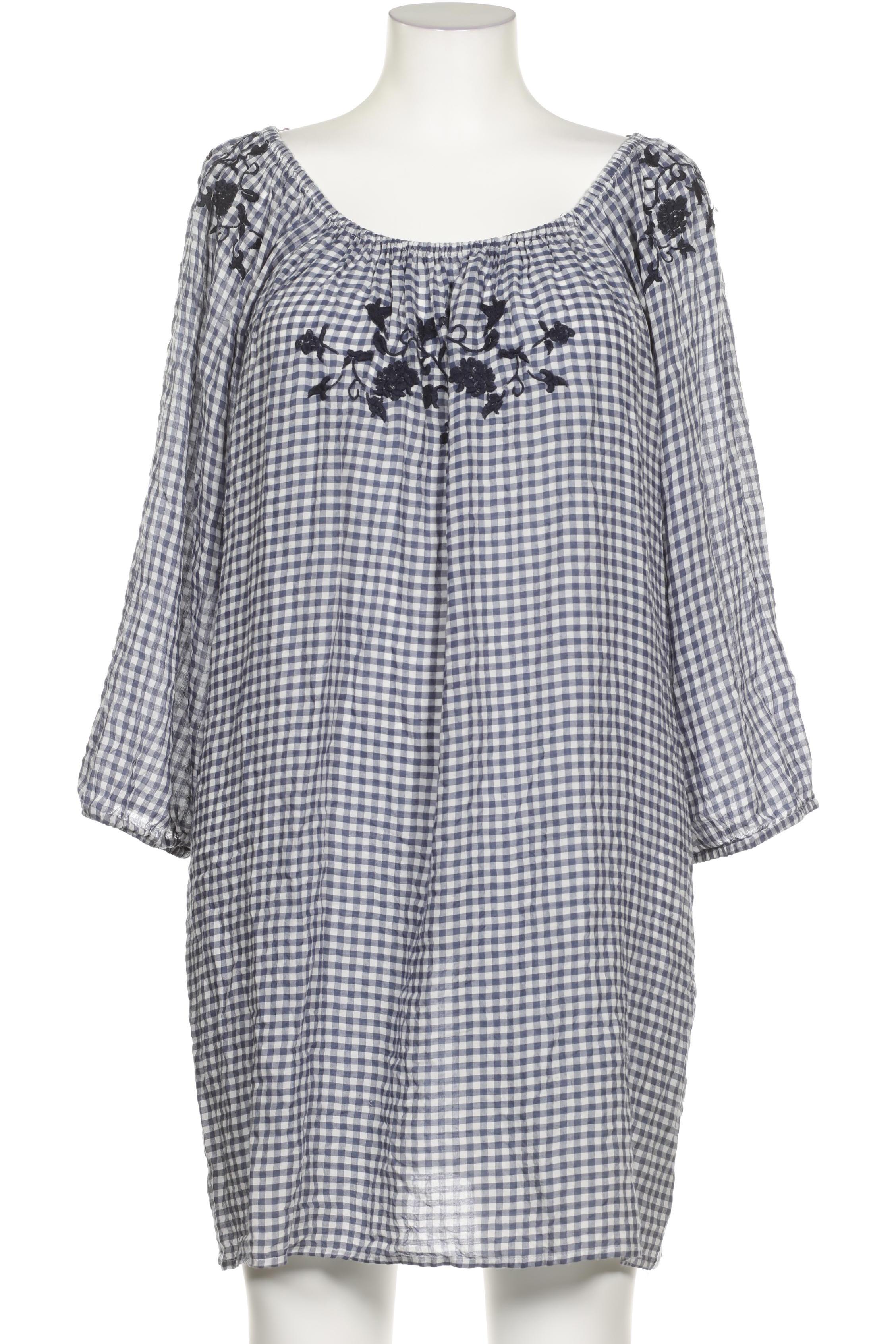 

Ulla Popken Damen Bluse, blau, Gr. 56