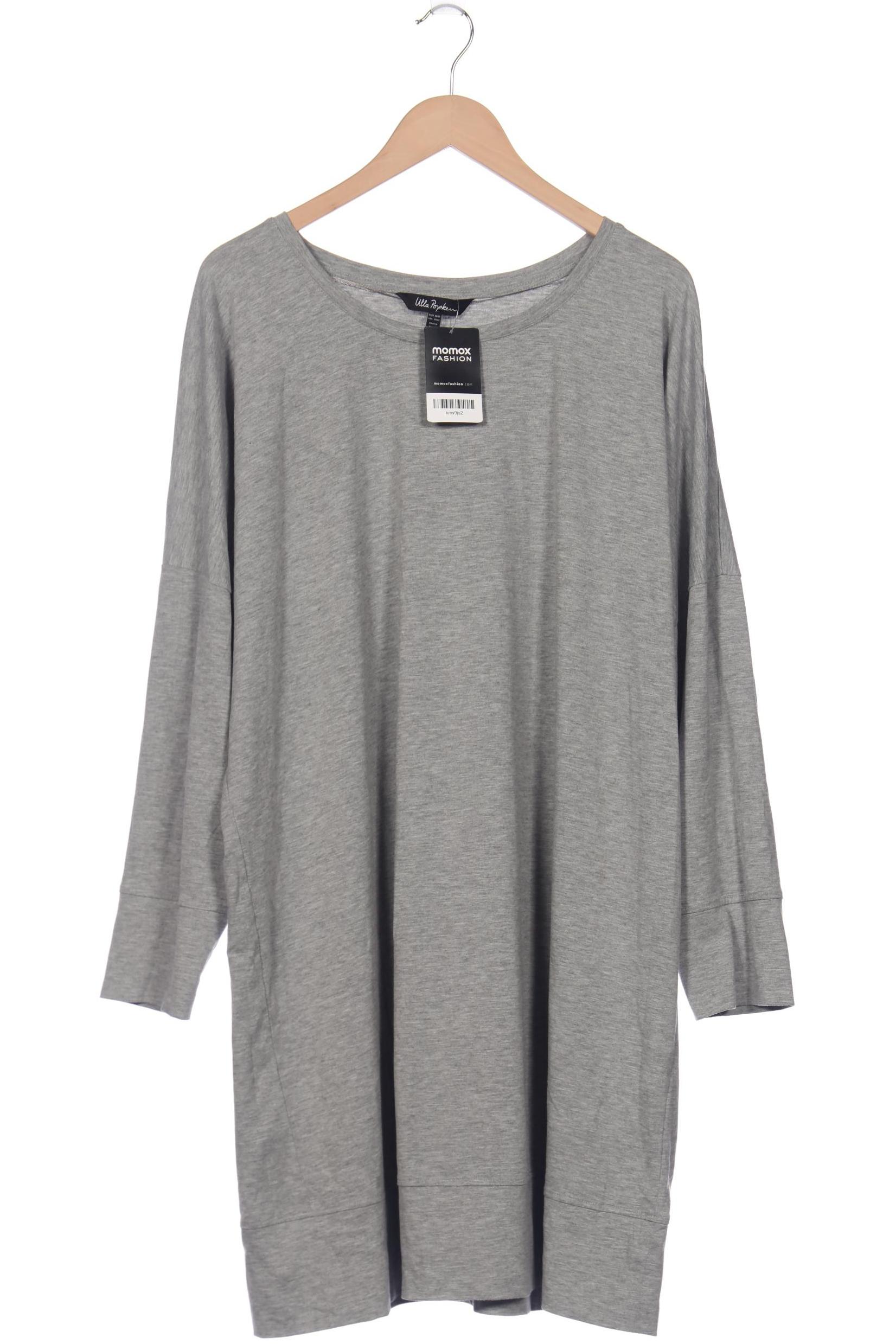 

Ulla Popken Damen Langarmshirt, grau, Gr. 50