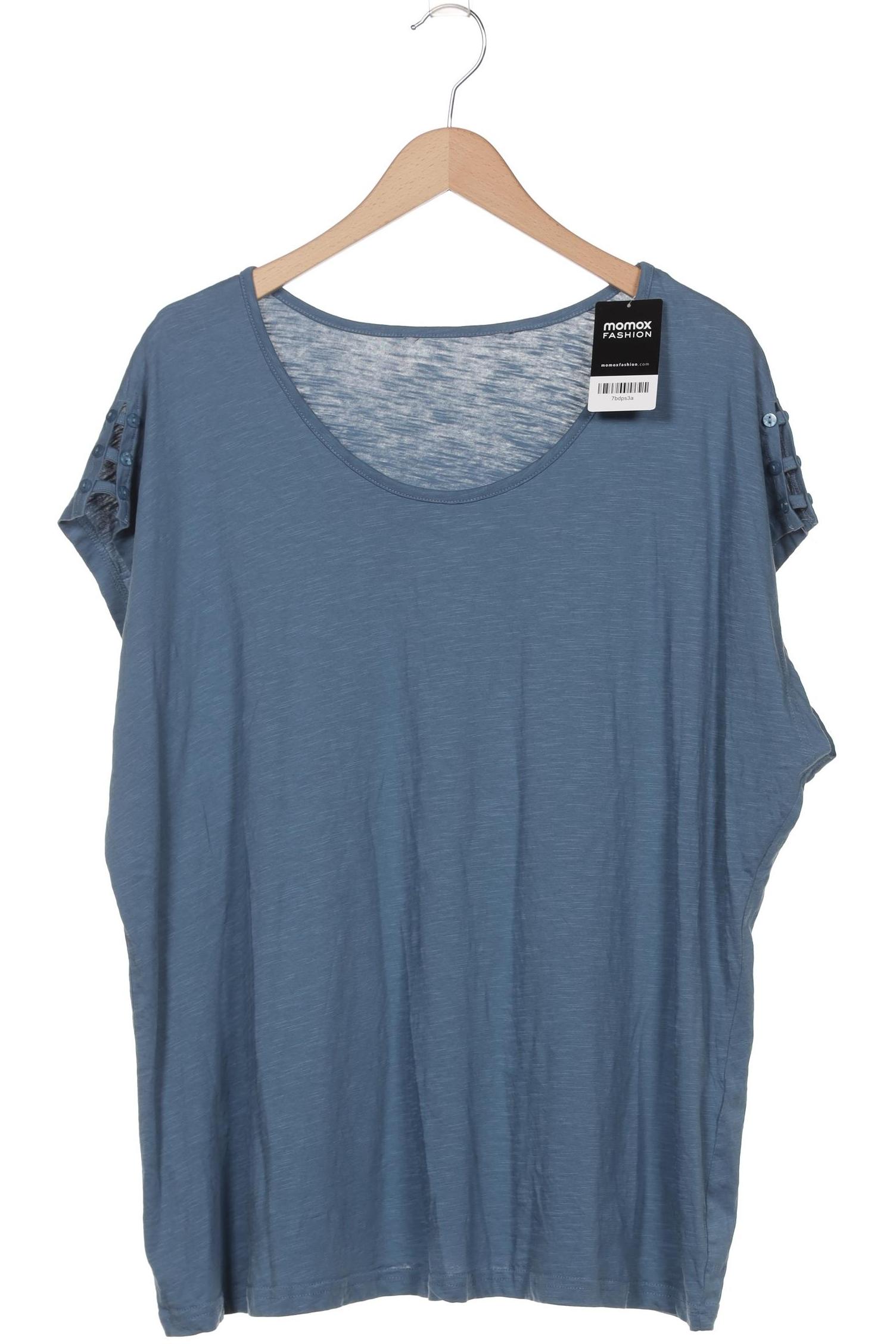 

Ulla Popken Damen T-Shirt, blau, Gr. 48