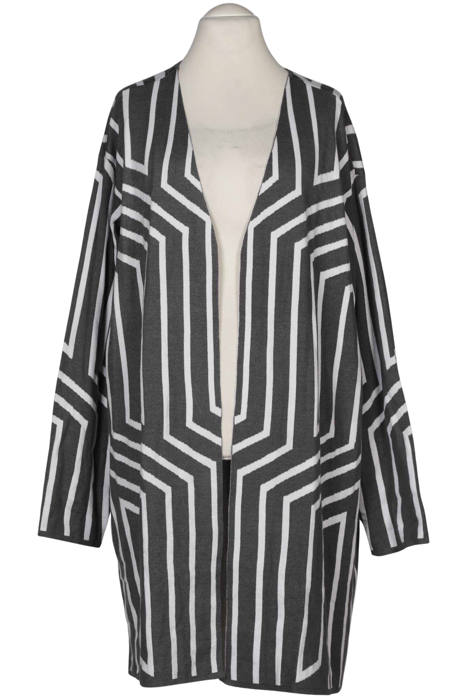 

Ulla Popken Damen Strickjacke, grau, Gr. 54