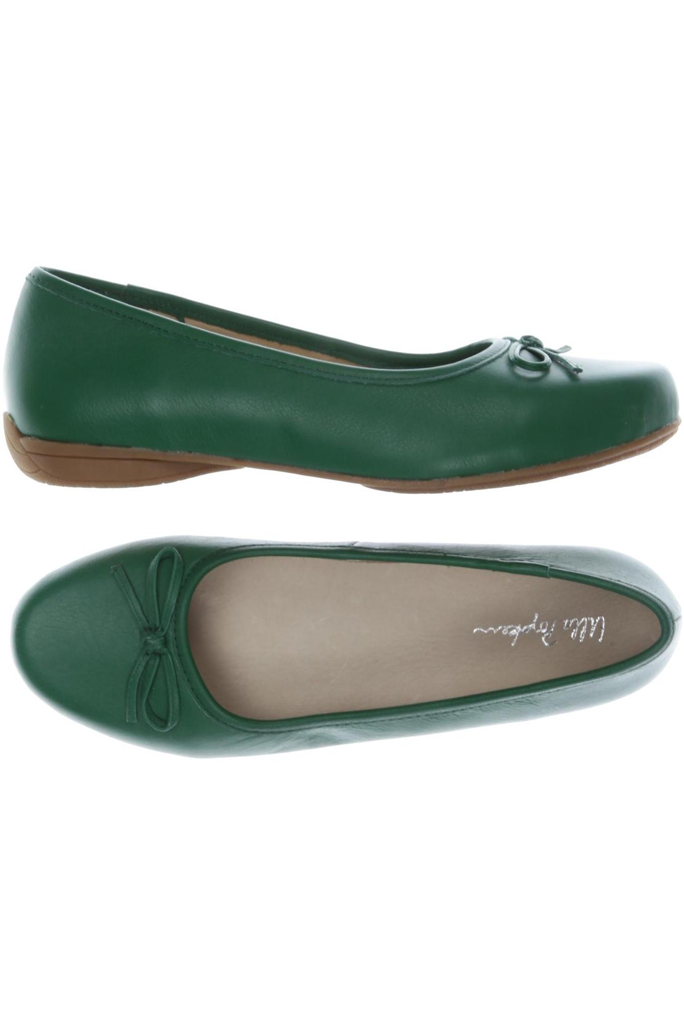 

Ulla Popken Damen Ballerinas, grün, Gr. 40