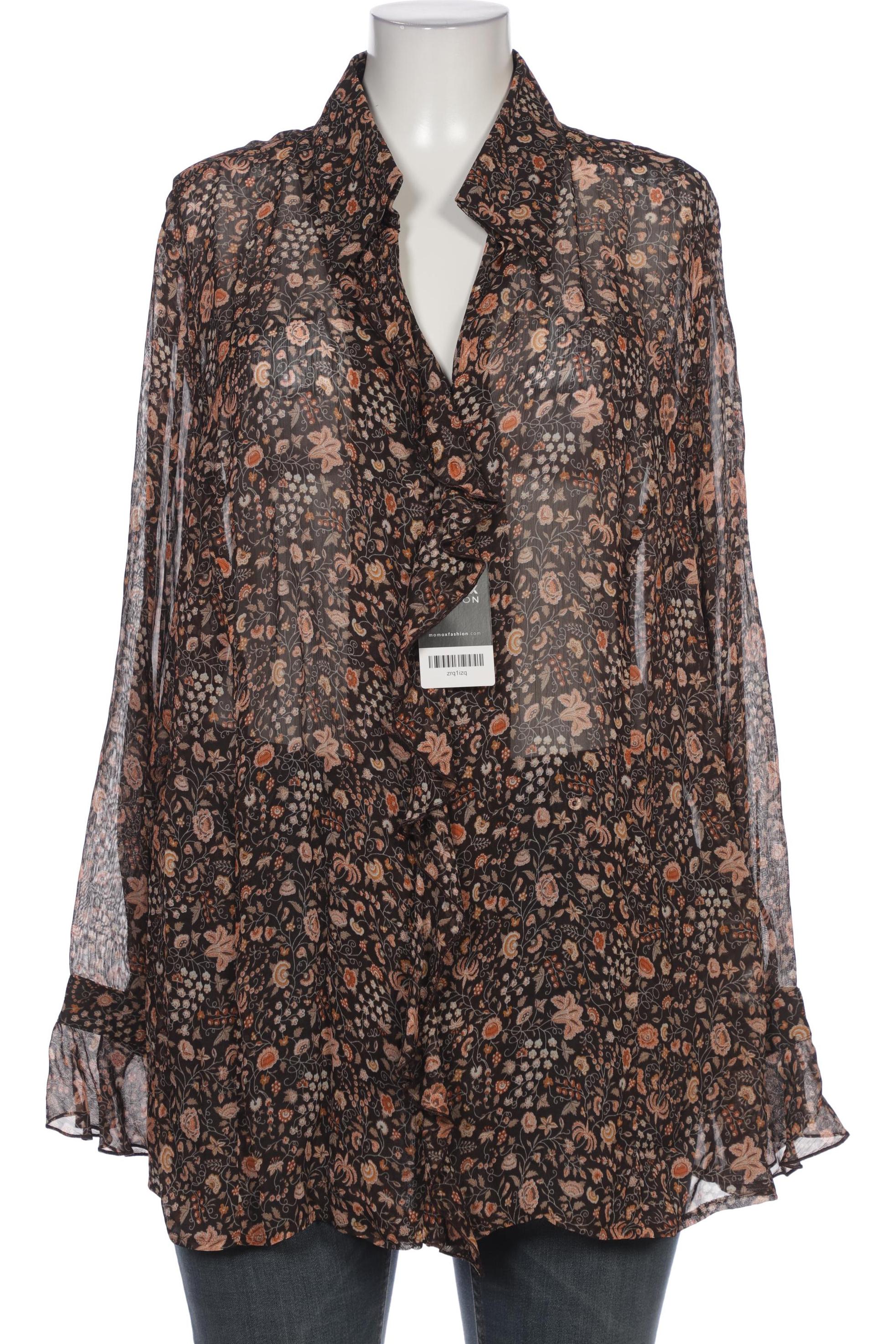 

Ulla Popken Damen Bluse, braun, Gr. 46