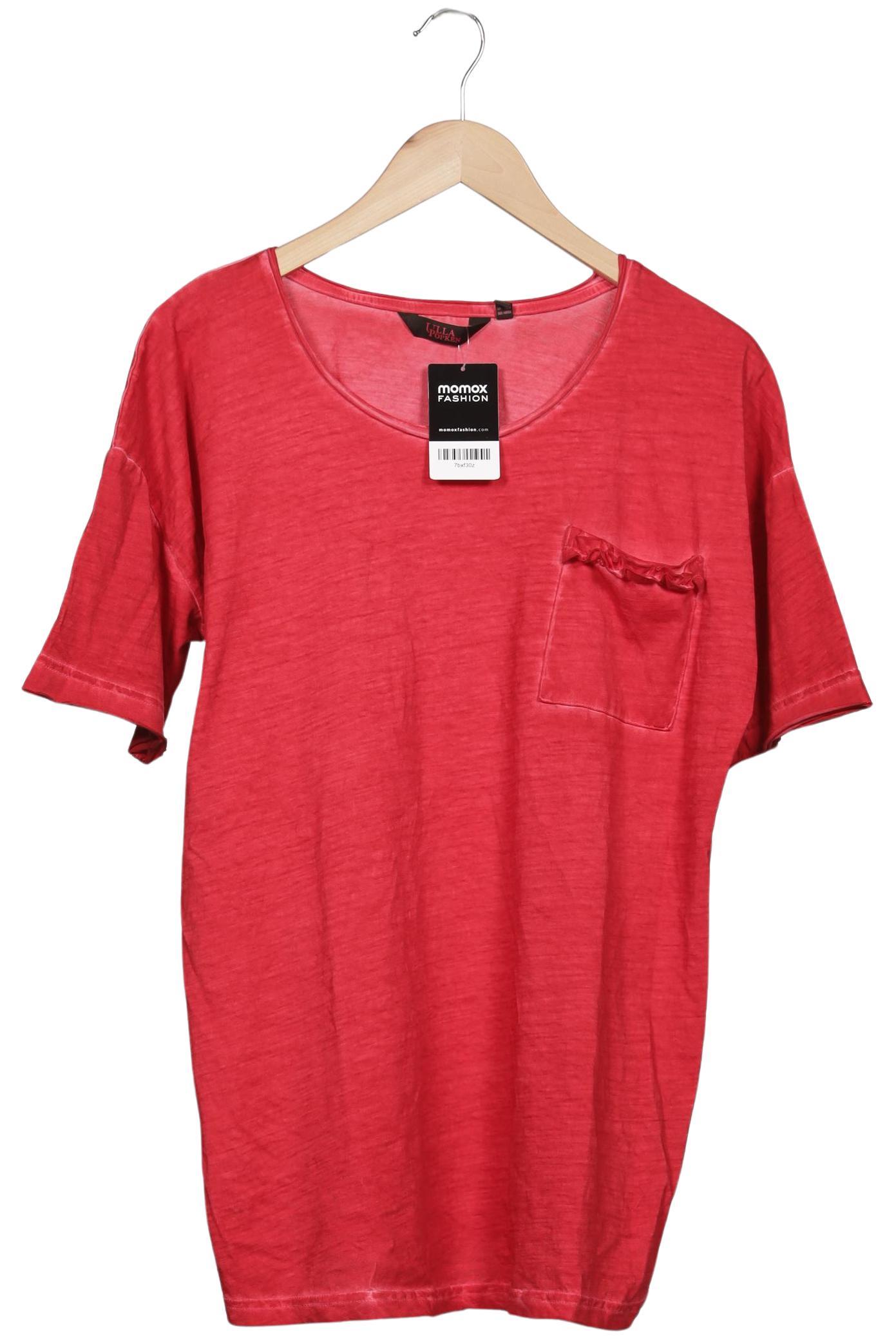 

Ulla Popken Damen T-Shirt, rot, Gr. 42