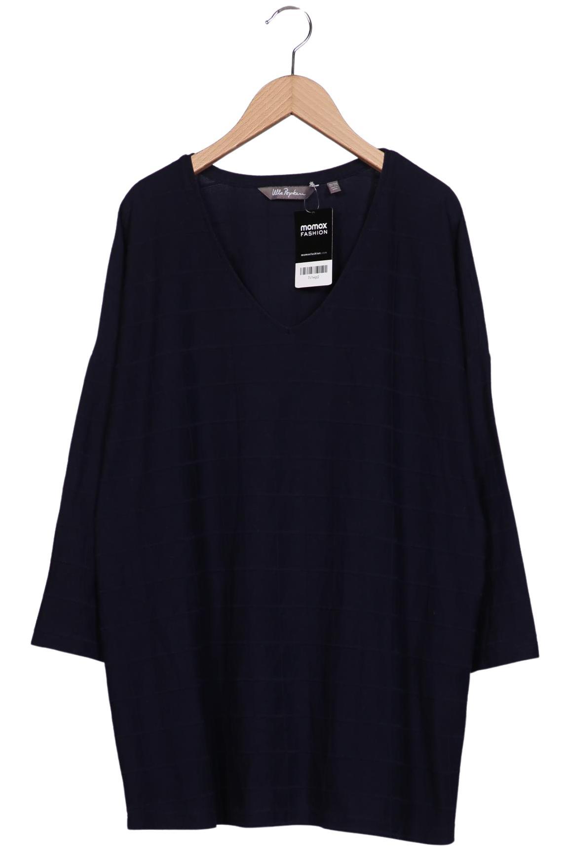

Ulla Popken Damen Langarmshirt, marineblau, Gr. 46