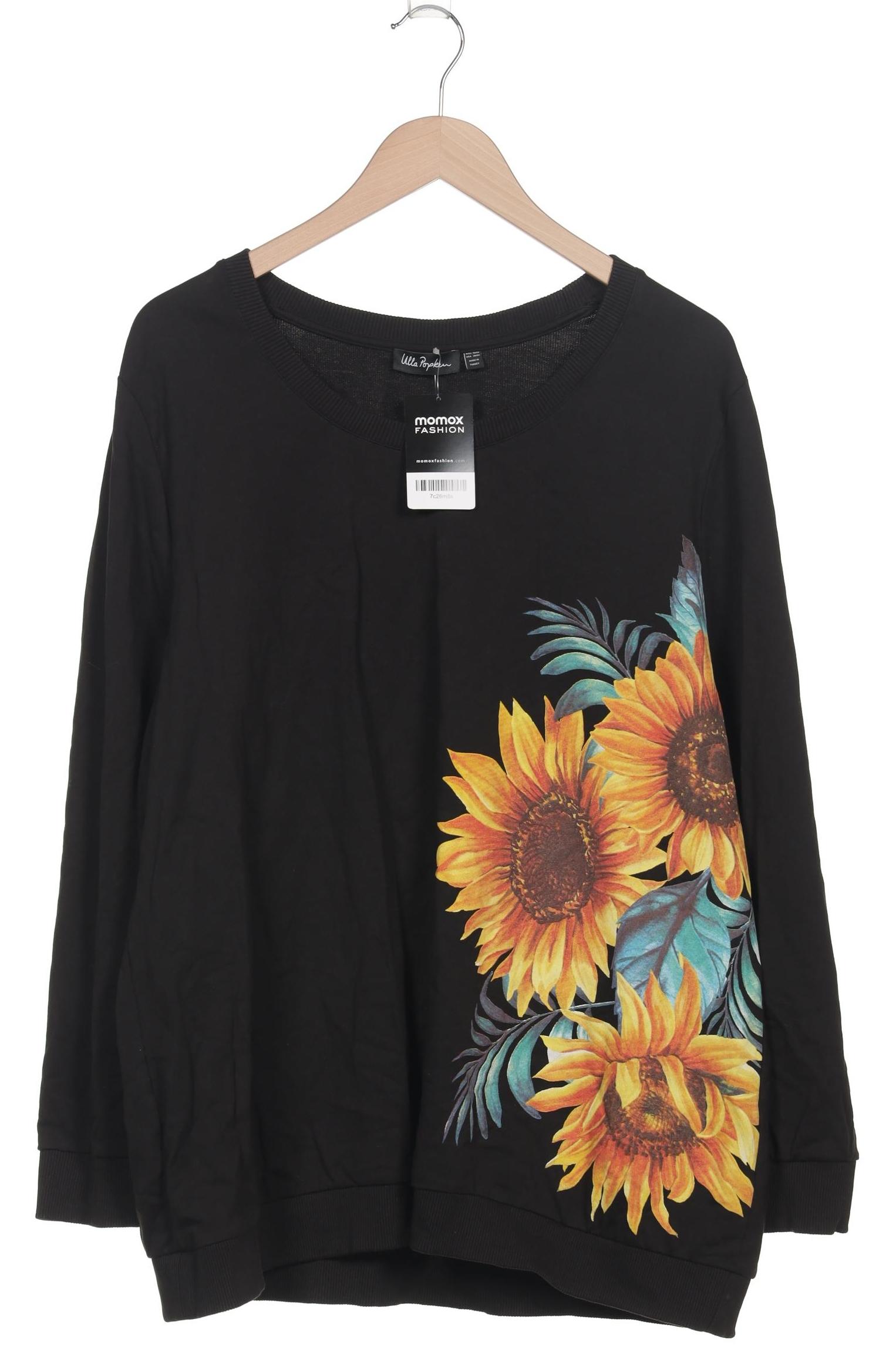 

Ulla Popken Damen Sweatshirt, schwarz, Gr. 50