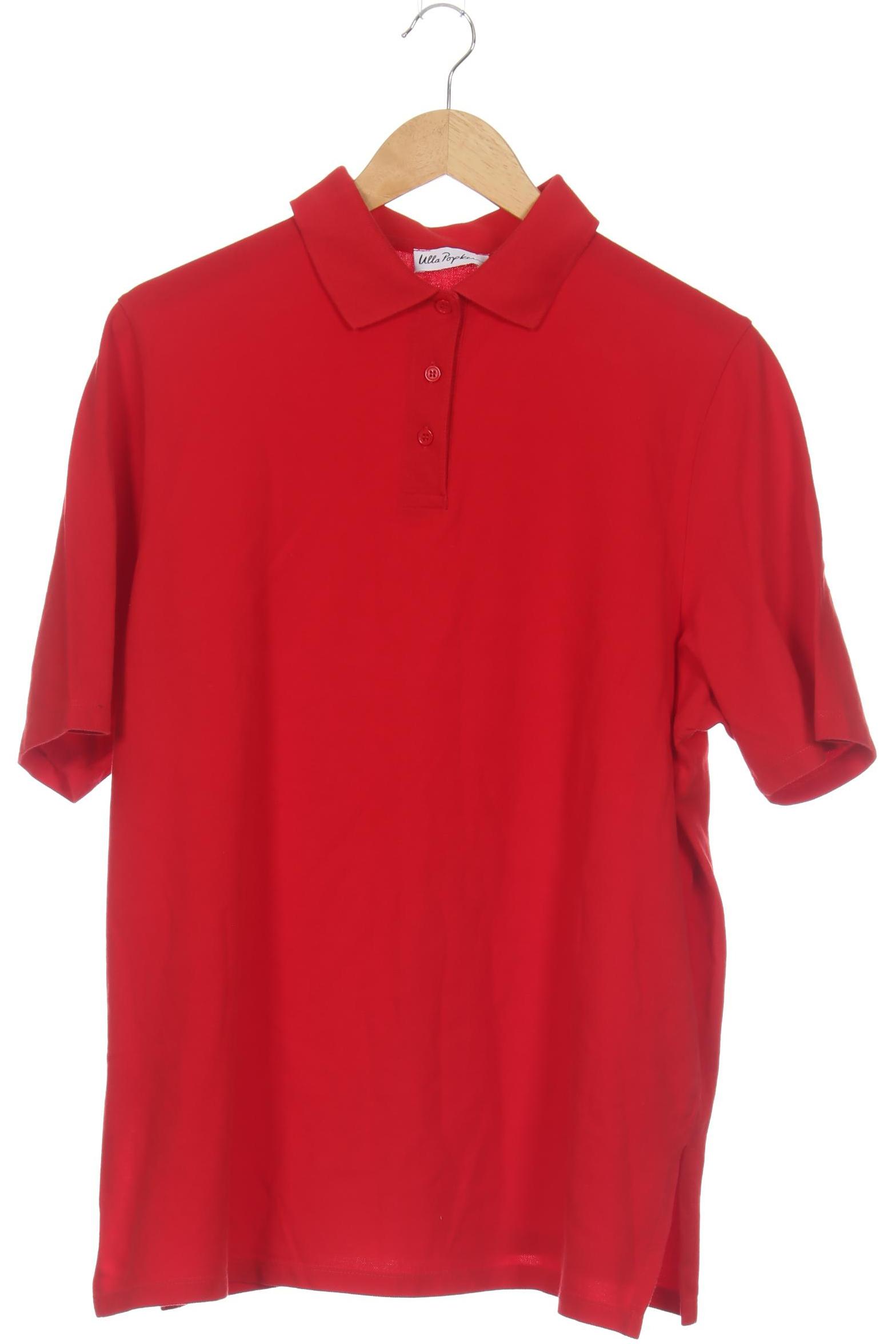 

Ulla Popken Damen Poloshirt, rot, Gr. 46