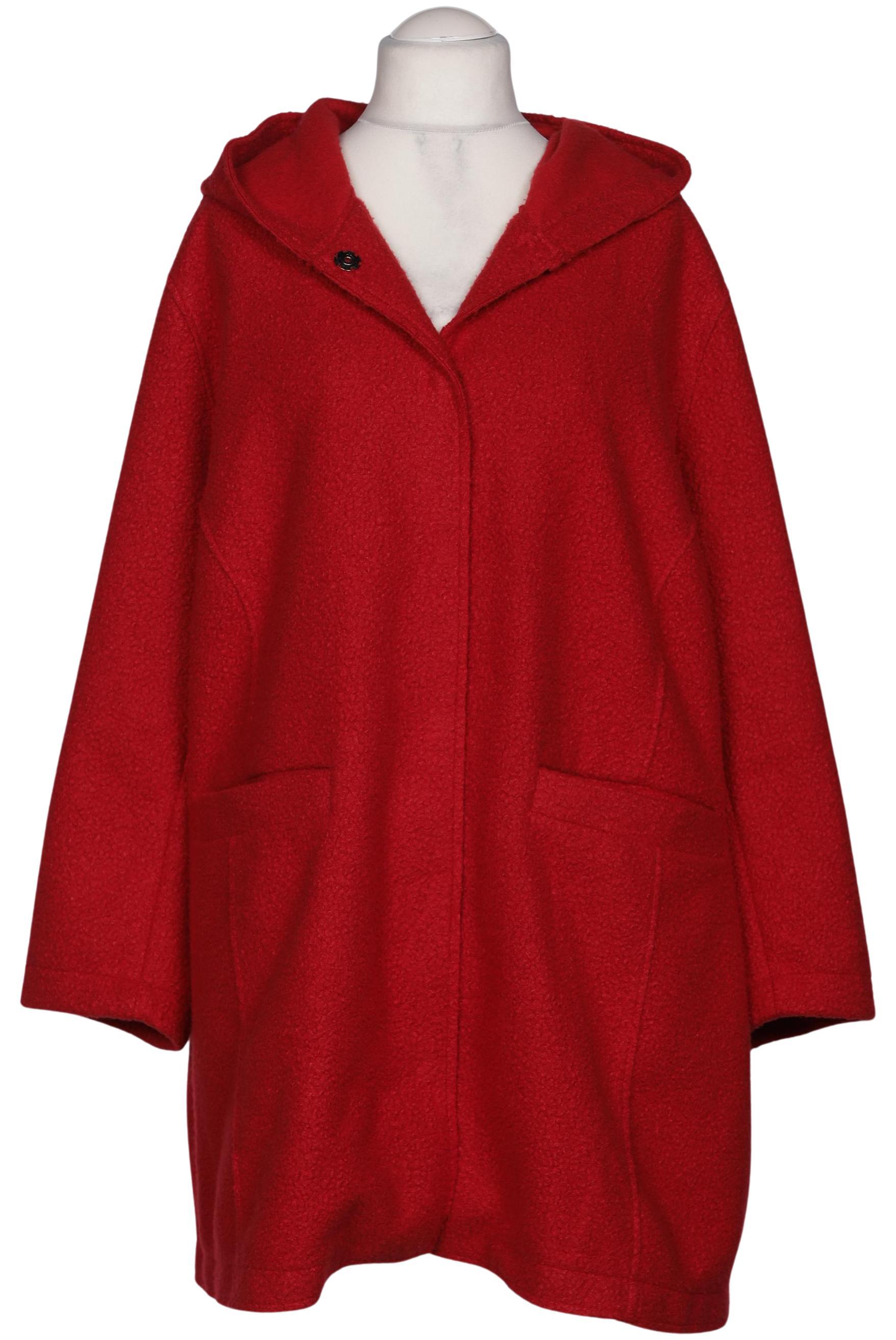 

Ulla Popken Damen Mantel, rot, Gr. 58