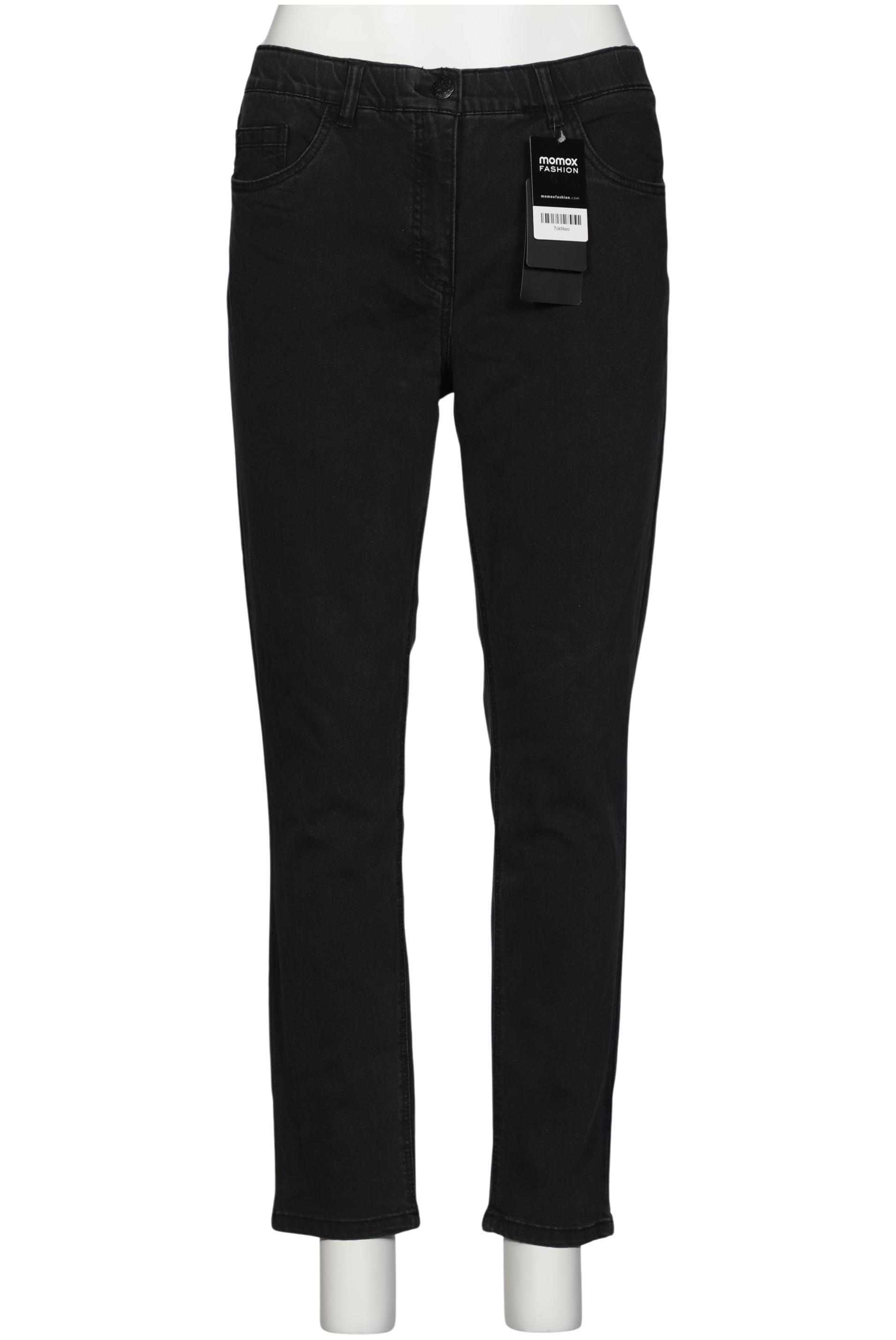 

Ulla Popken Damen Jeans, schwarz, Gr. 24