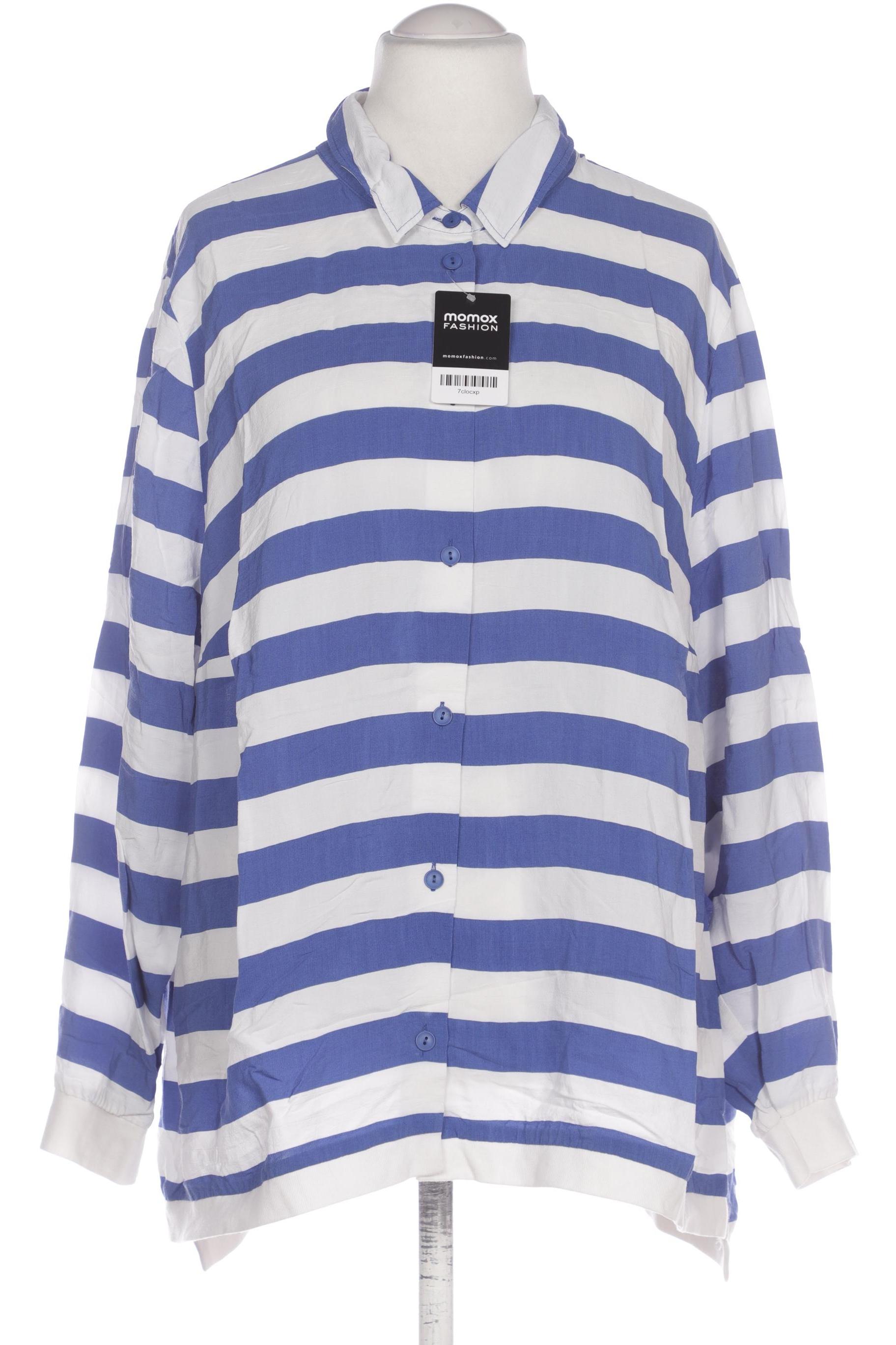 

Ulla Popken Damen Bluse, blau, Gr. 54