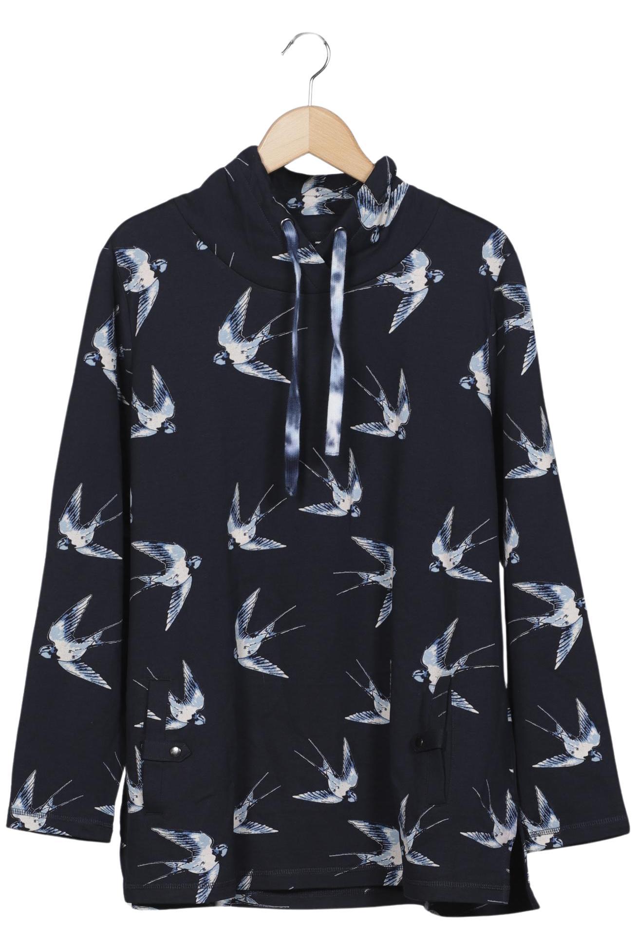 

Ulla Popken Damen Sweatshirt, marineblau, Gr. 46