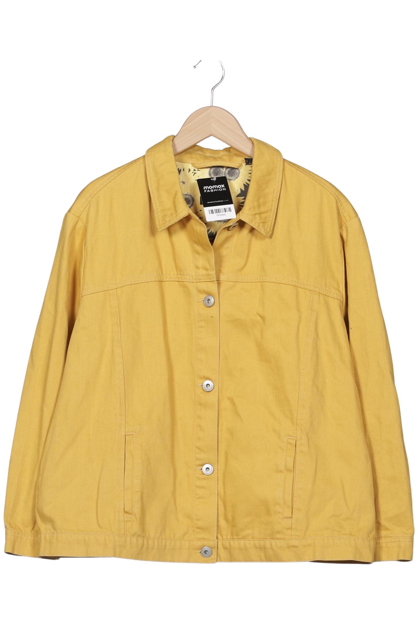 

Ulla Popken Damen Jacke, gelb, Gr. 46