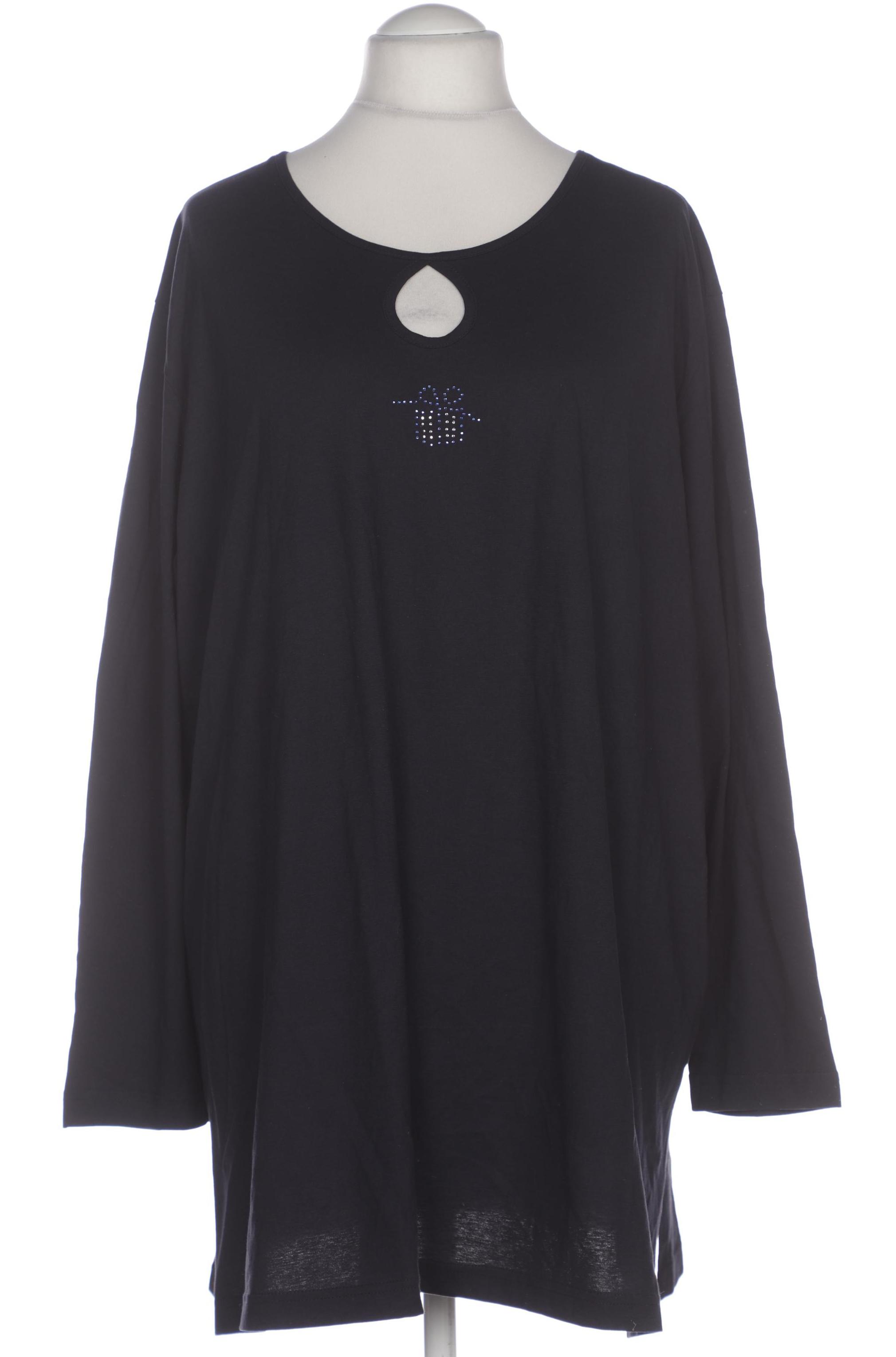 

Ulla Popken Damen Langarmshirt, marineblau, Gr. 54