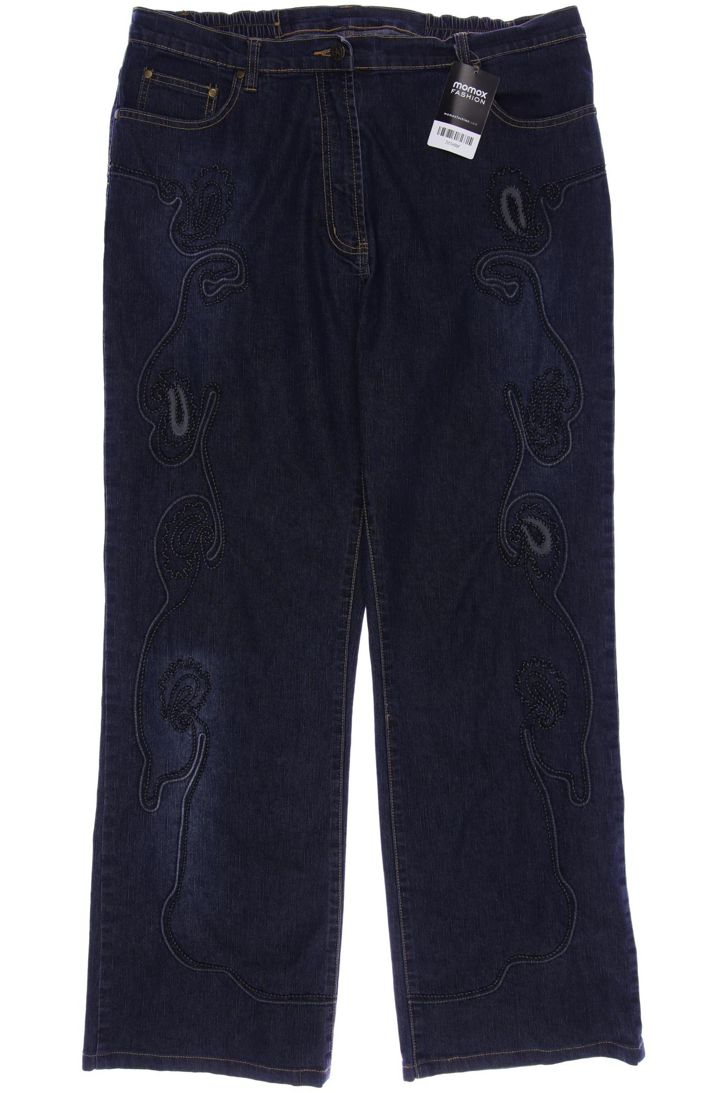

Ulla Popken Damen Jeans, marineblau