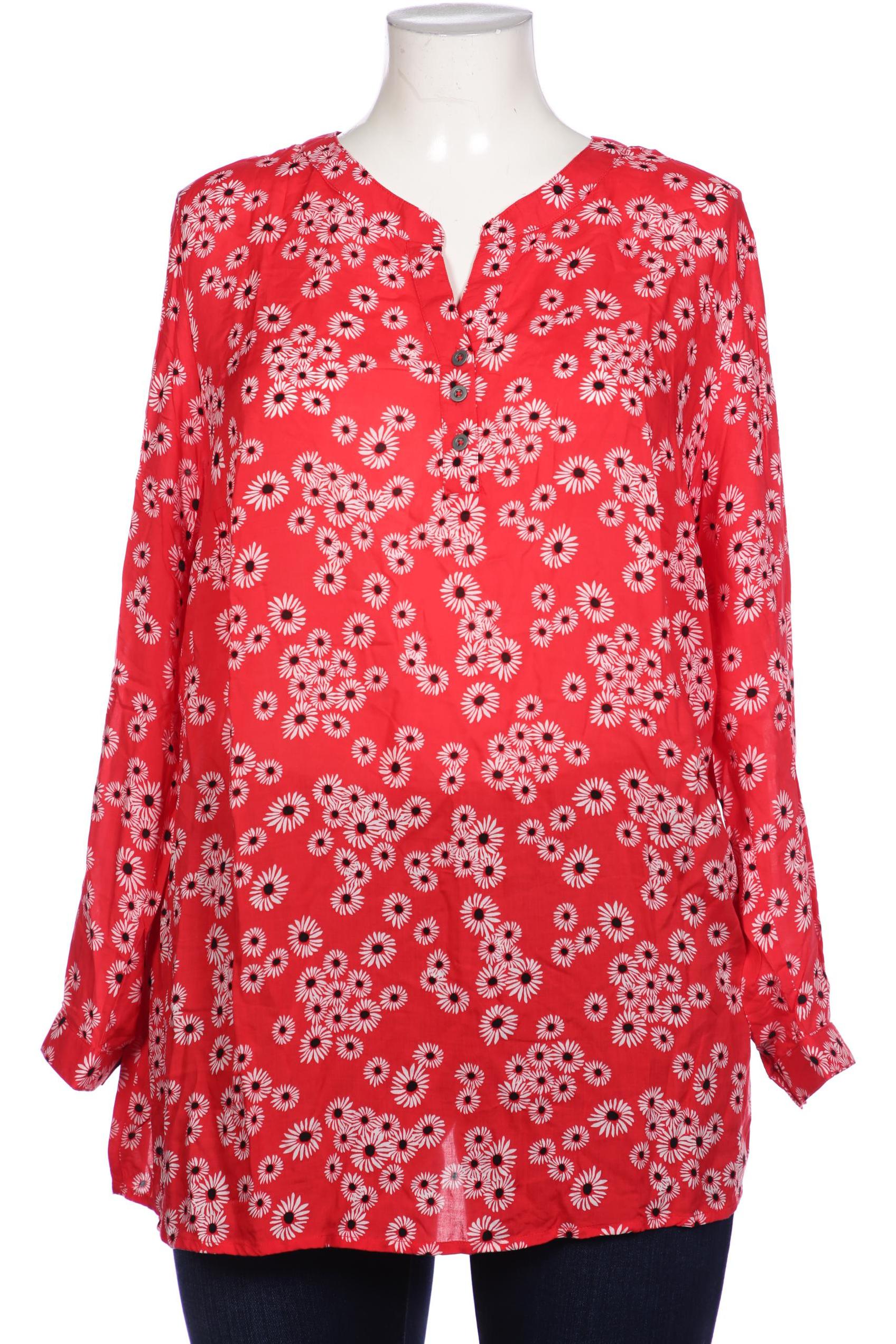 

Ulla Popken Damen Bluse, rot, Gr. 46