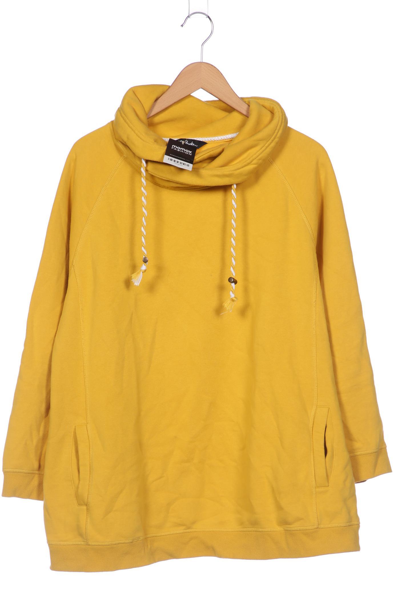 

Ulla Popken Damen Sweatshirt, gelb, Gr. 46