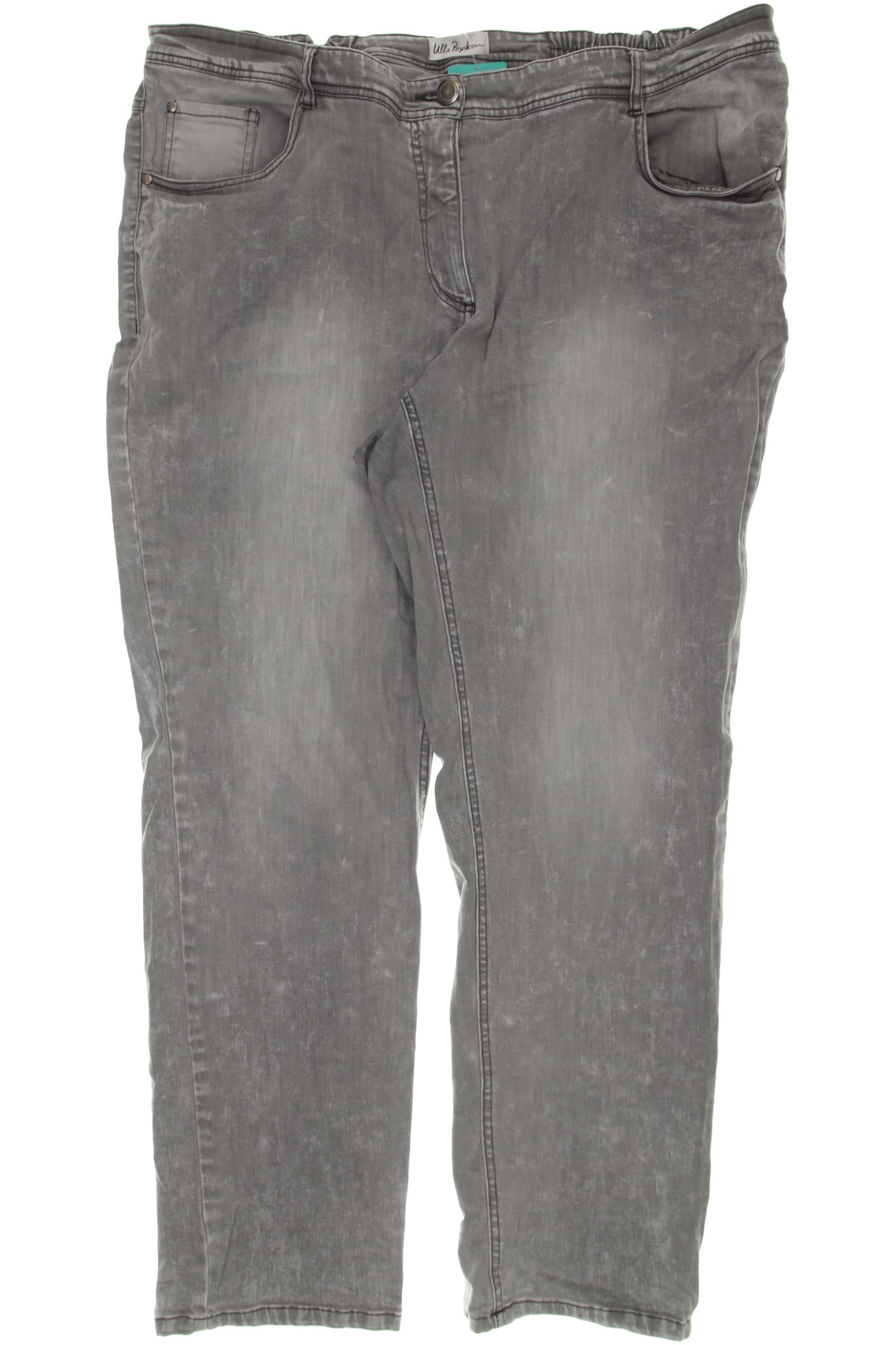 

Ulla Popken Damen Jeans, grau, Gr. 52
