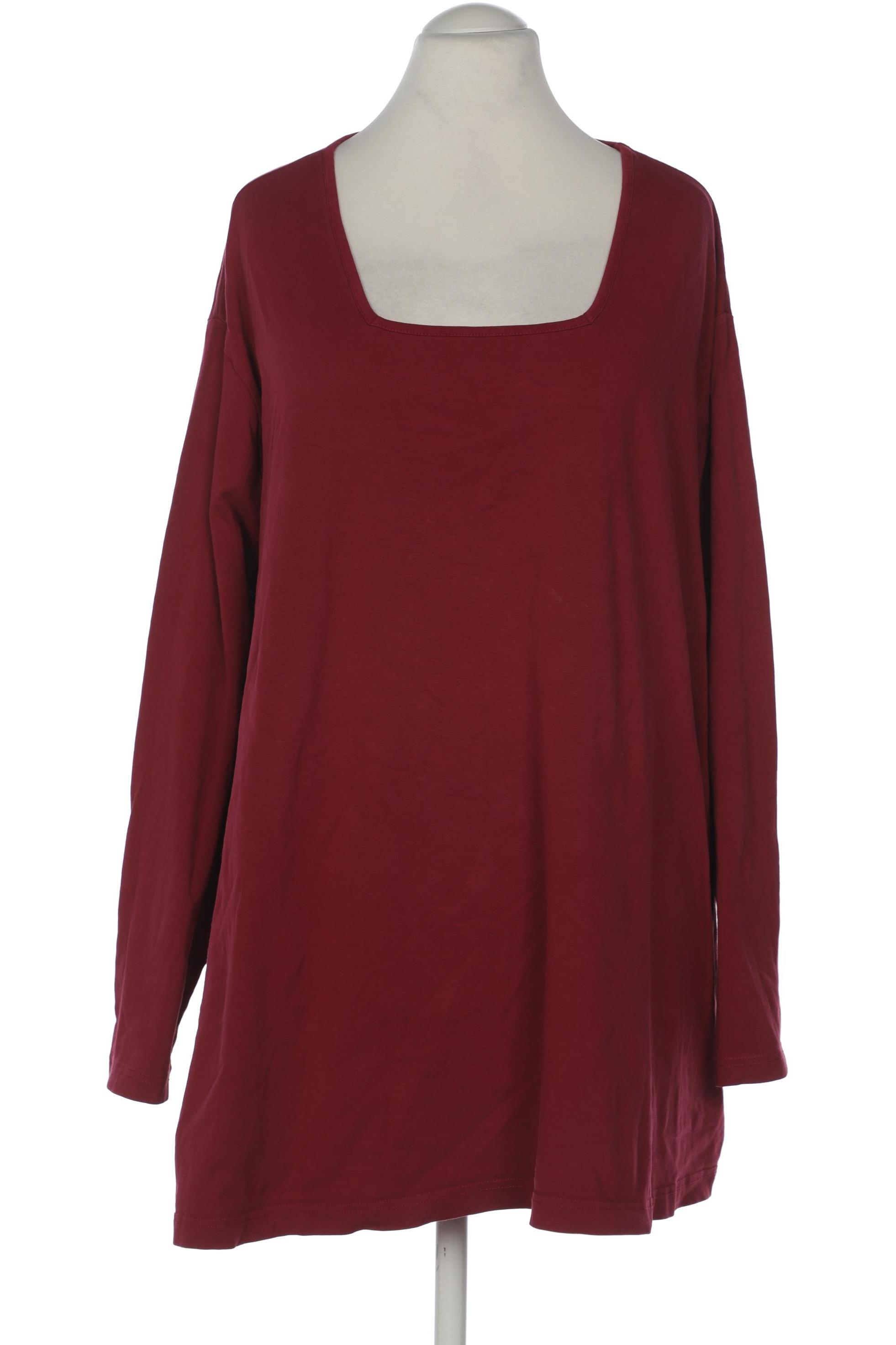 

Ulla Popken Damen Langarmshirt, pink, Gr. 62