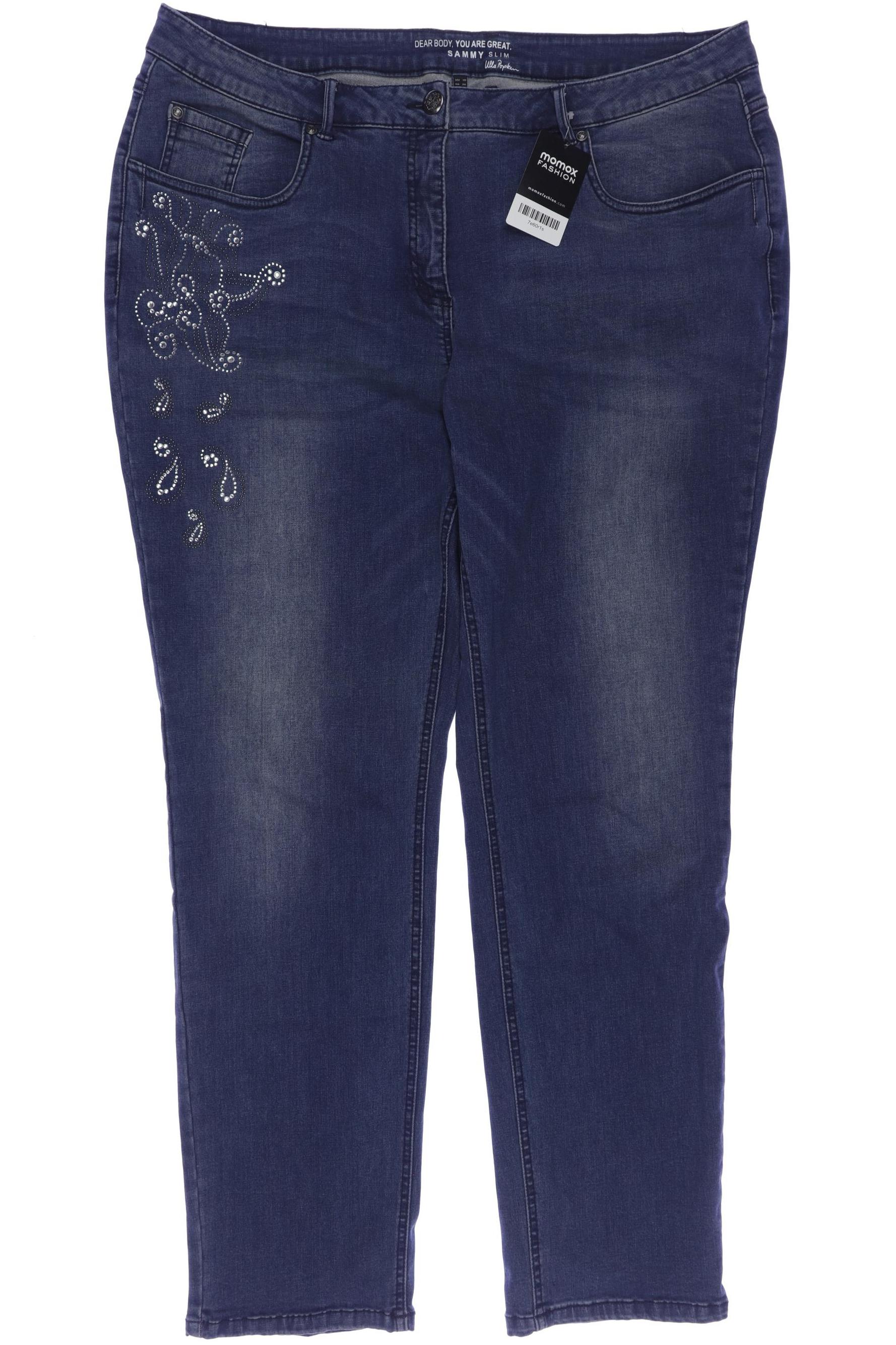 

Ulla Popken Damen Jeans, blau, Gr. 100
