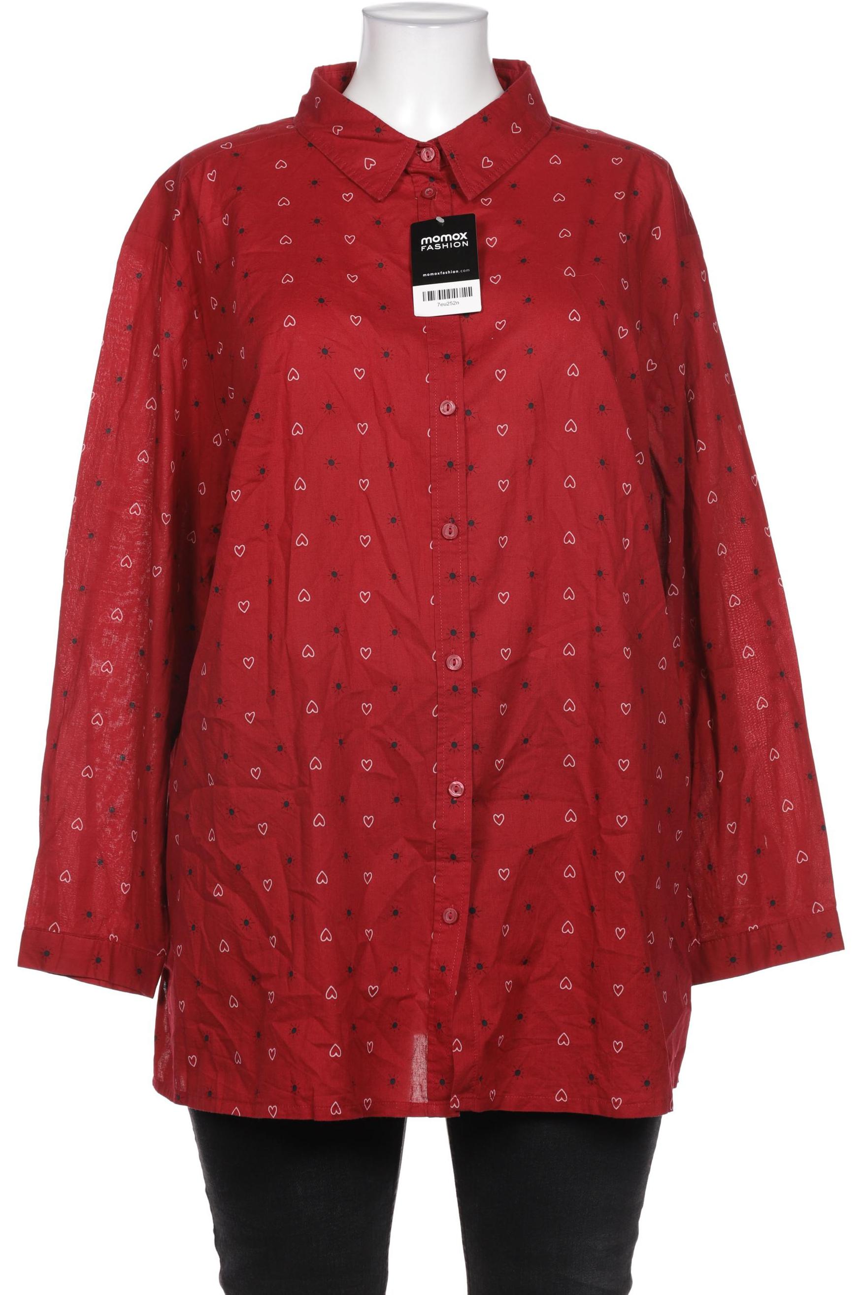 

Ulla Popken Damen Bluse, rot, Gr. 48