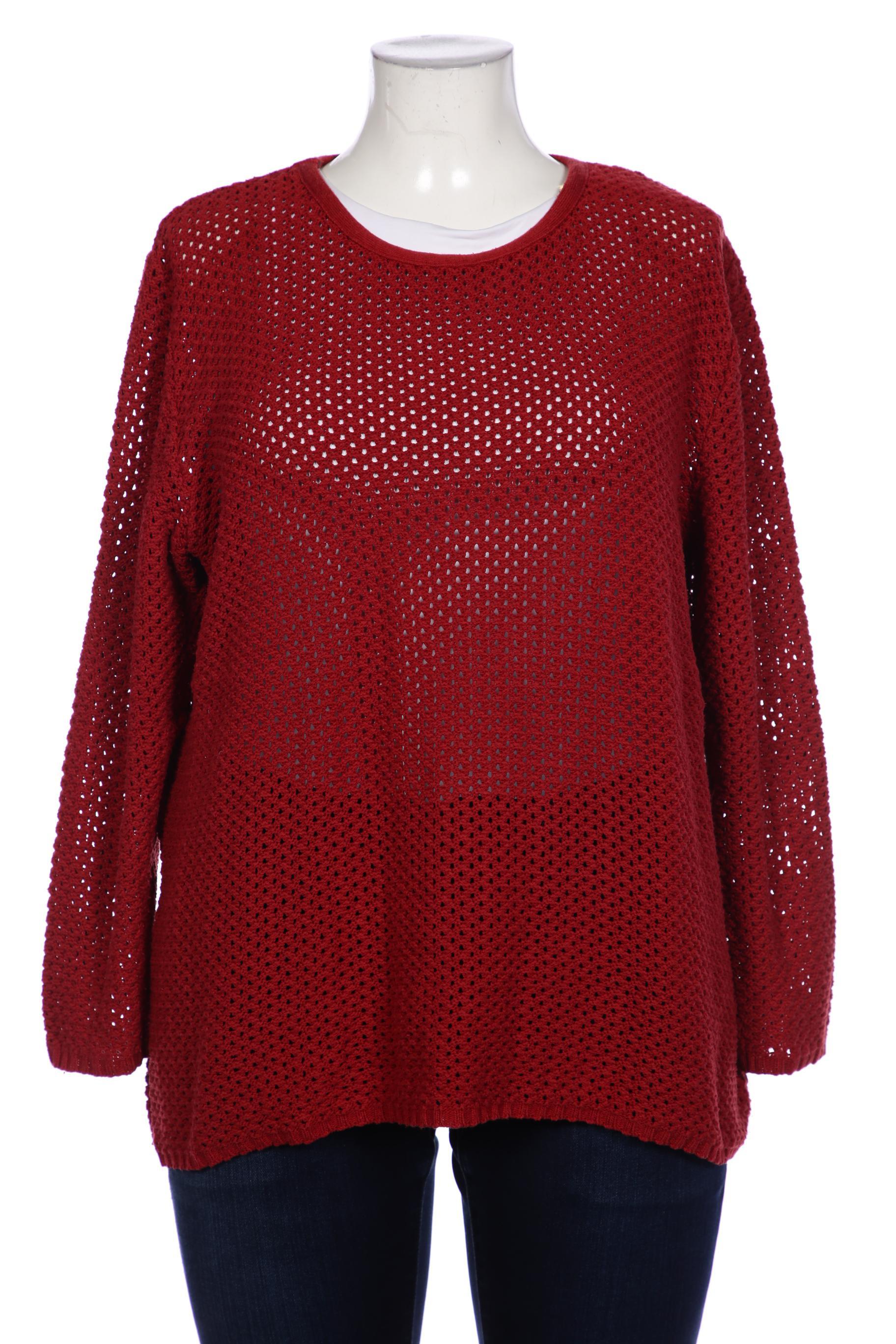 

Ulla Popken Damen Pullover, bordeaux, Gr. 42