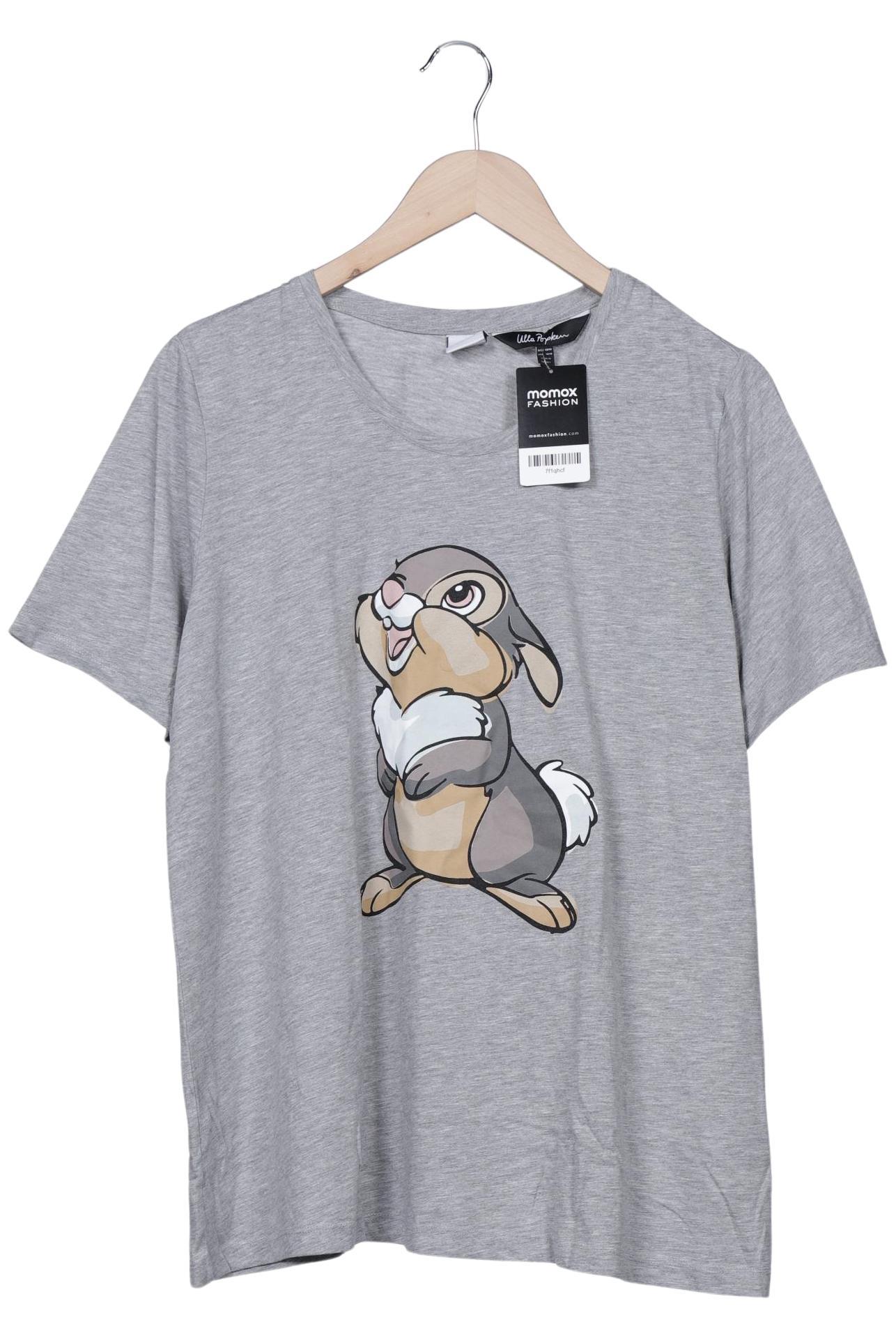 

Ulla Popken Damen T-Shirt, grau, Gr. 46