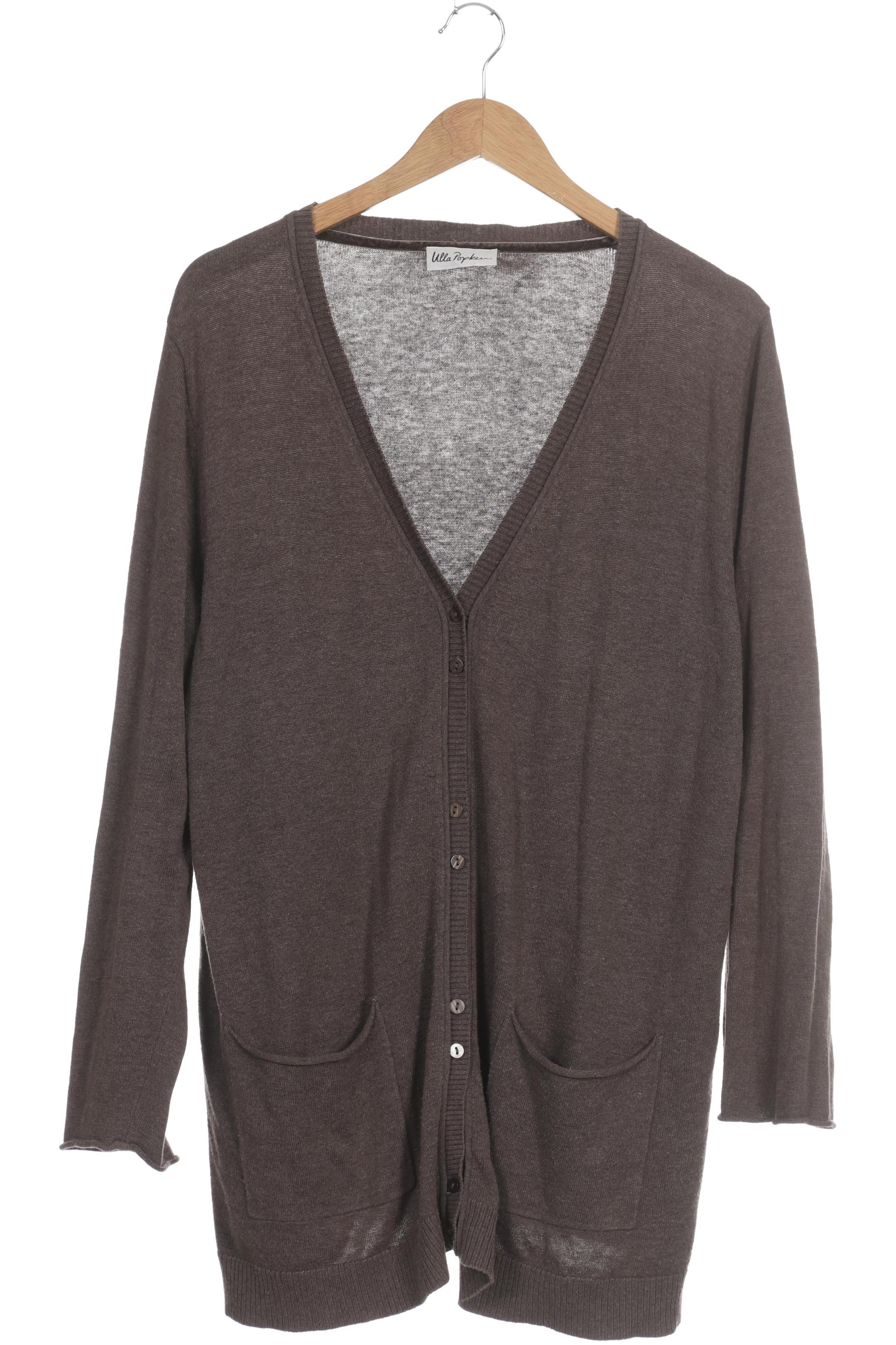 

Ulla Popken Damen Strickjacke, braun, Gr. 48