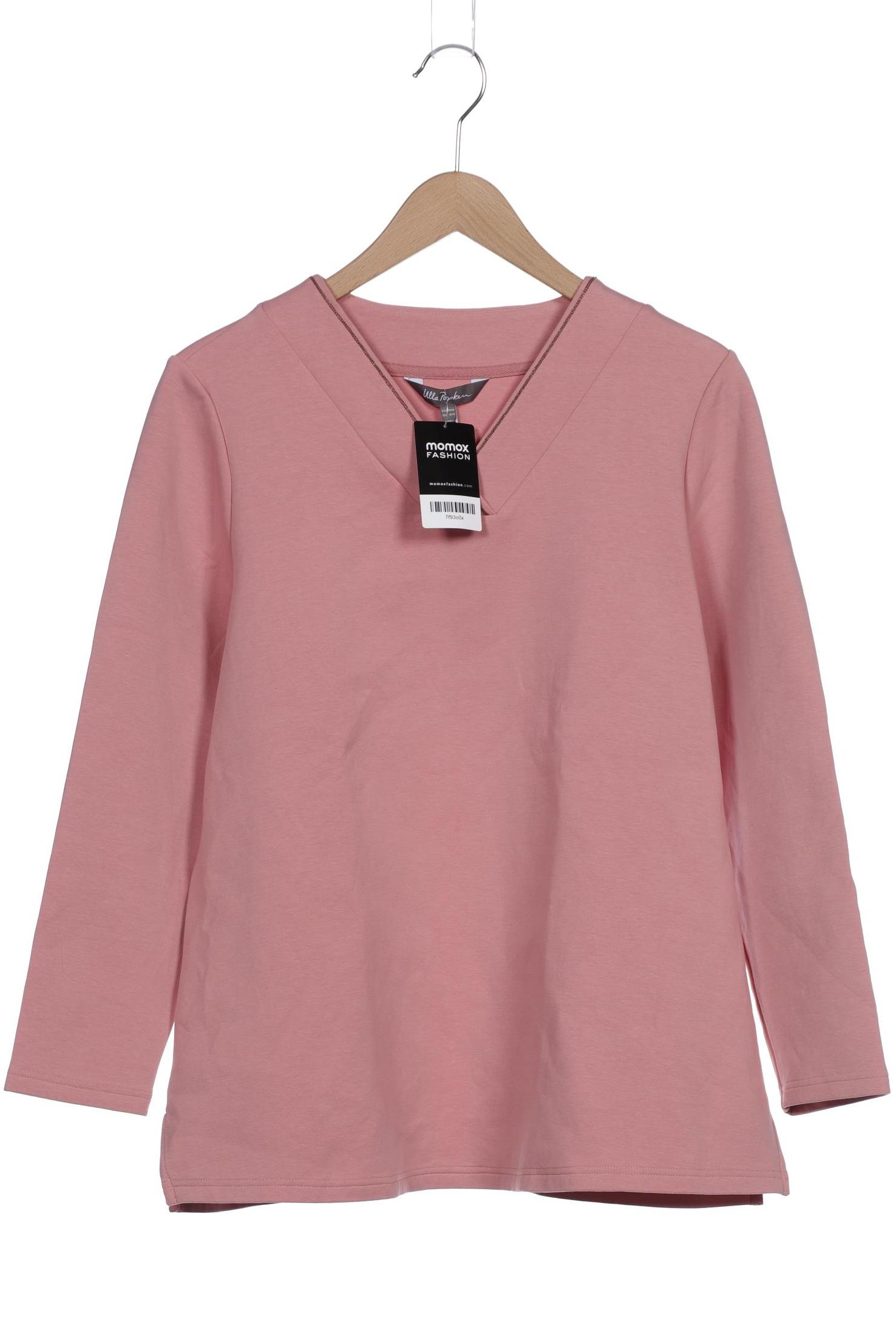 

Ulla Popken Damen Langarmshirt, pink, Gr. 42