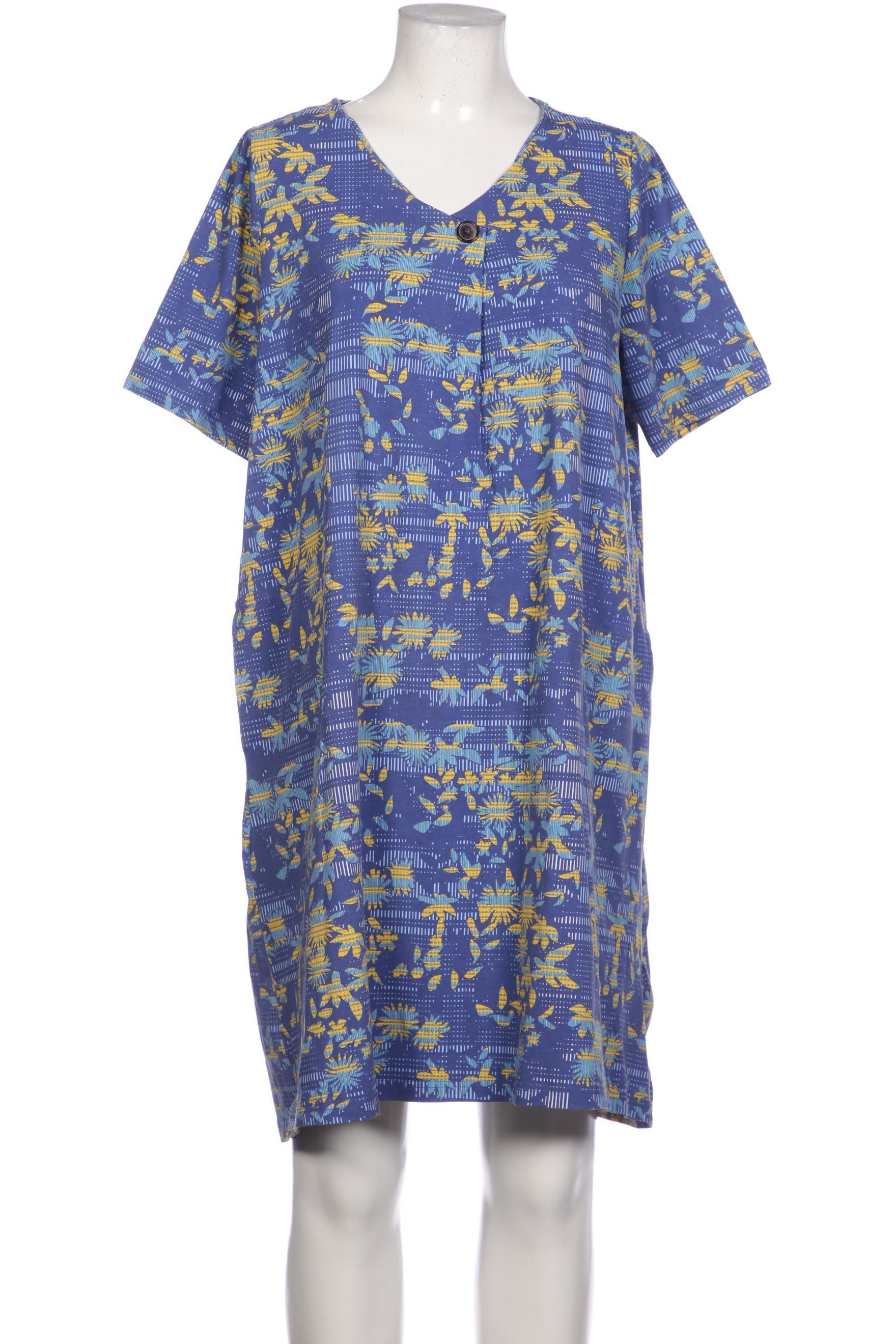 

Ulla Popken Damen Kleid, blau, Gr. 42