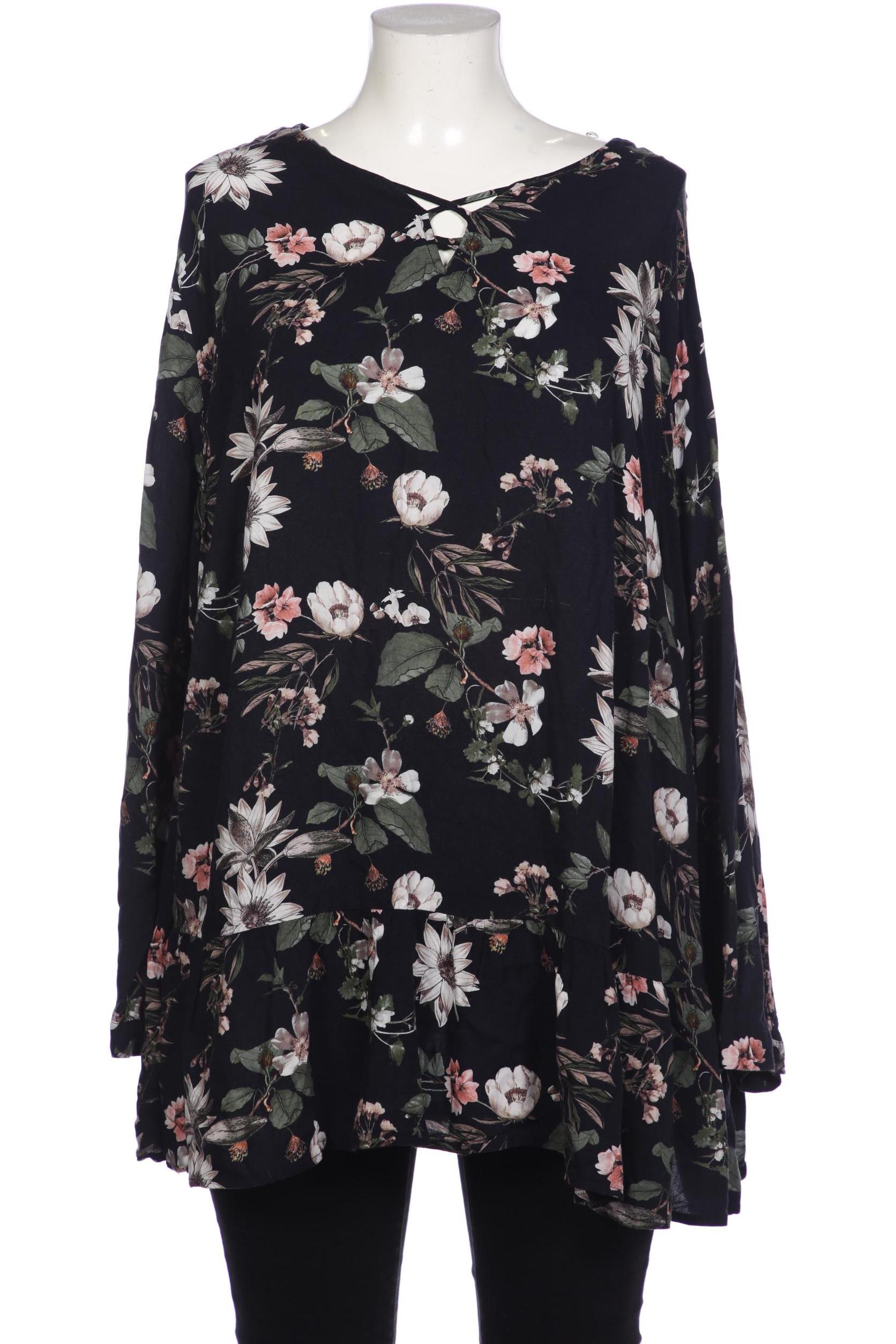 

Ulla Popken Damen Bluse, schwarz, Gr. 48