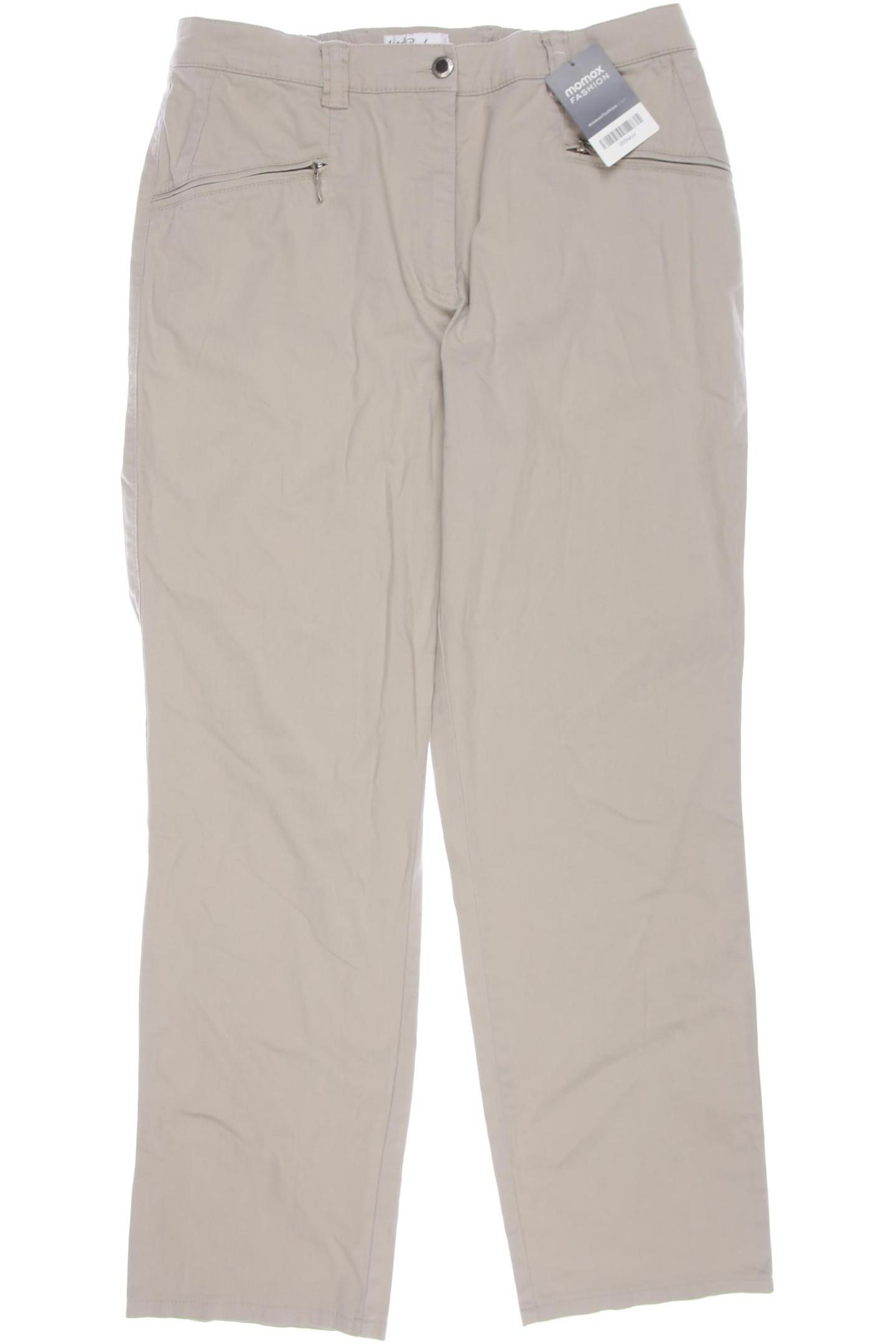 

Ulla Popken Damen Stoffhose, cremeweiß, Gr. 23