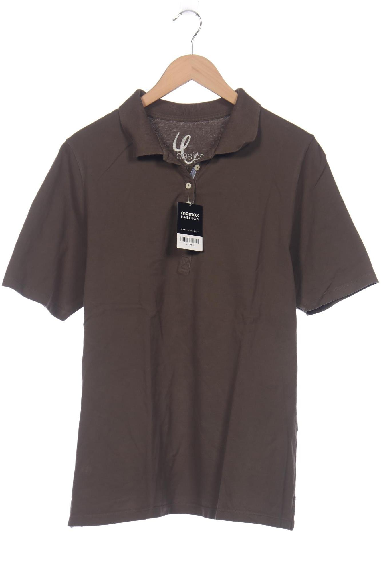 

Ulla Popken Damen Poloshirt, grün, Gr. 42