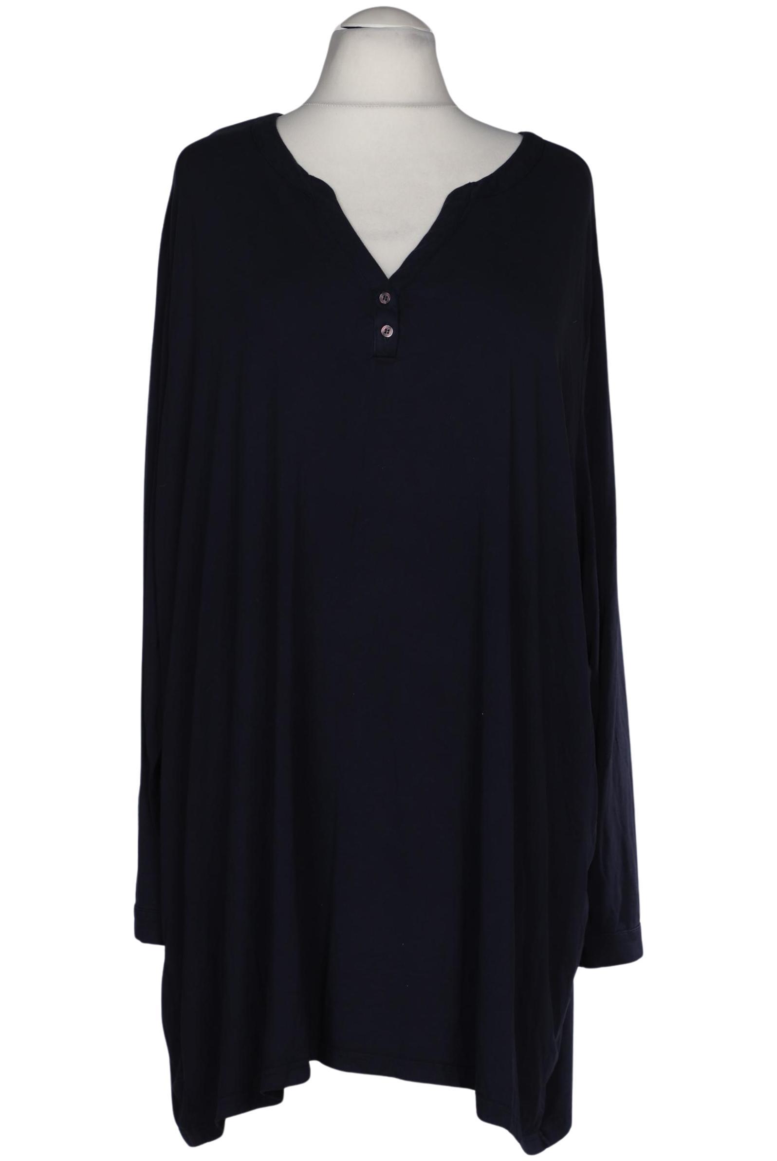 

Ulla Popken Damen Langarmshirt, marineblau, Gr. 62