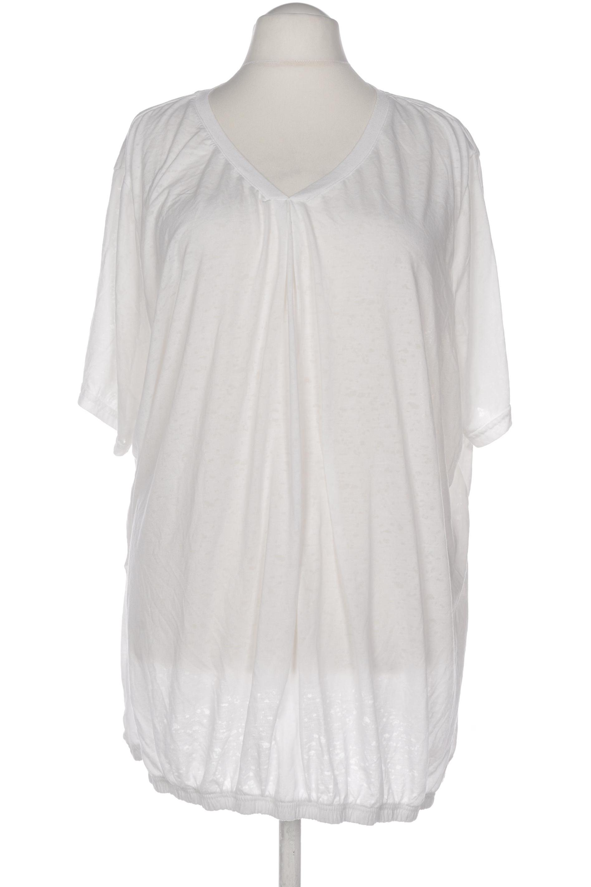 

Ulla Popken Damen T-Shirt, weiß, Gr. 58