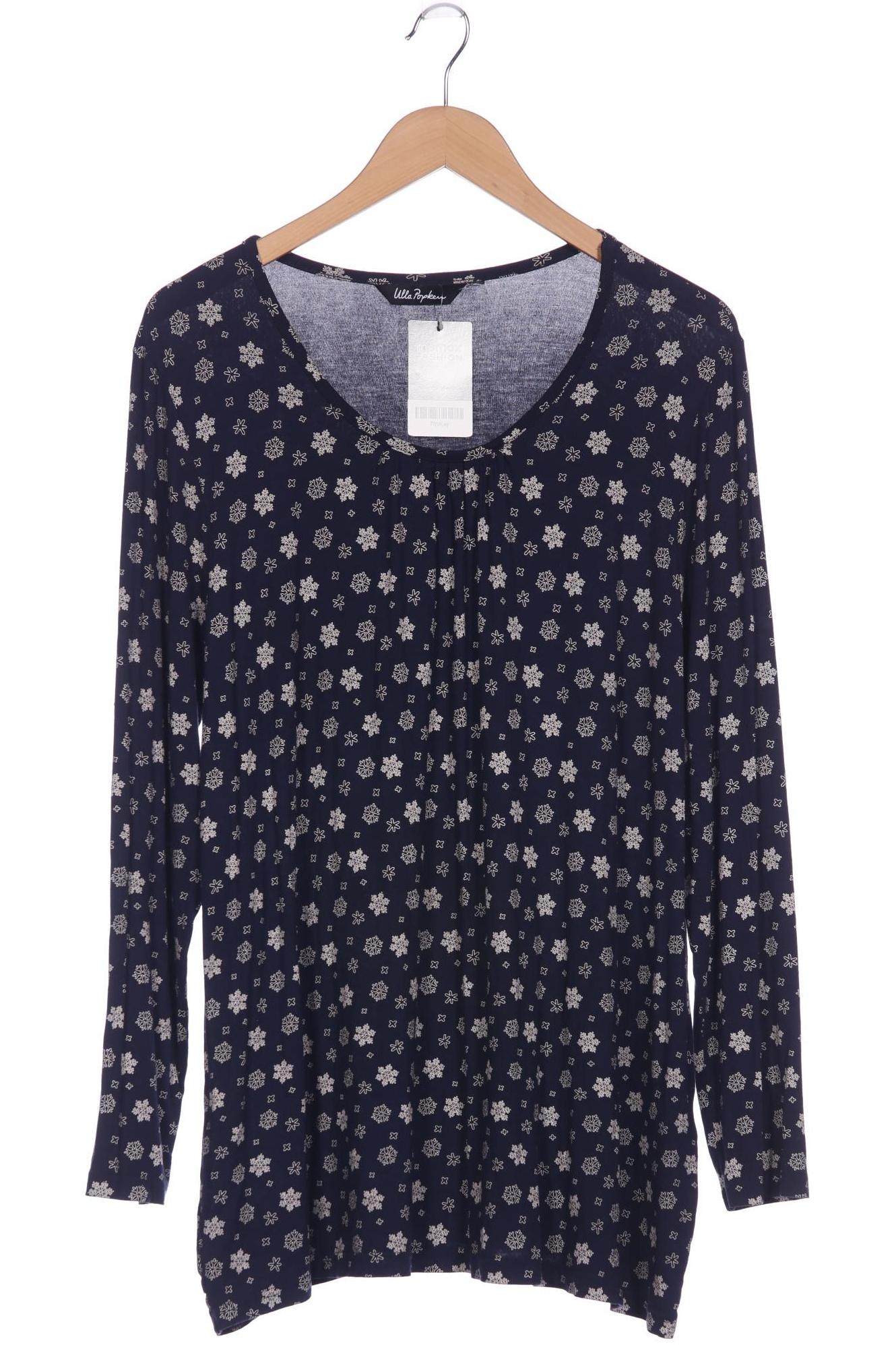 

Ulla Popken Damen Langarmshirt, marineblau, Gr. 48