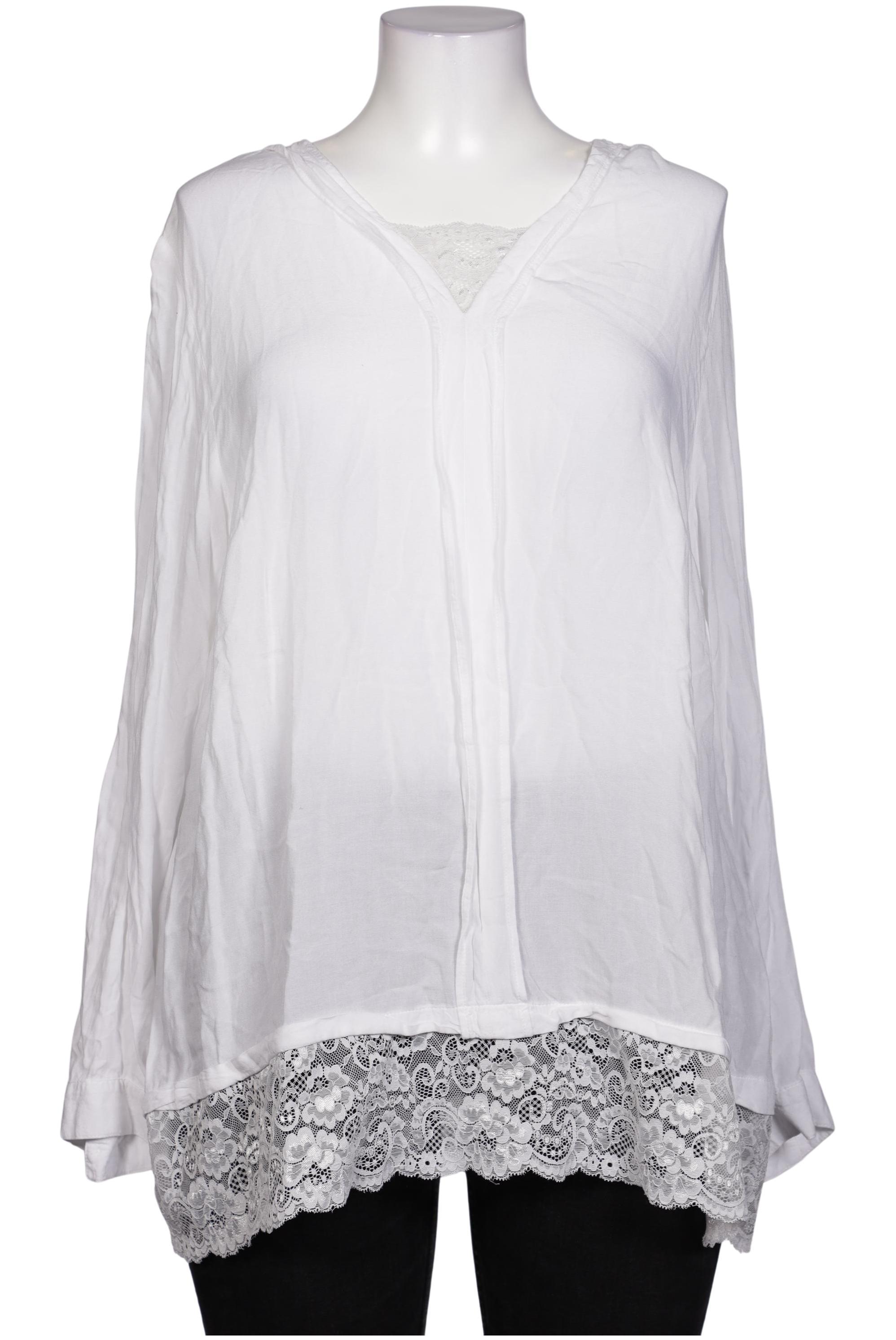 

Ulla Popken Damen Bluse, weiß, Gr. 46