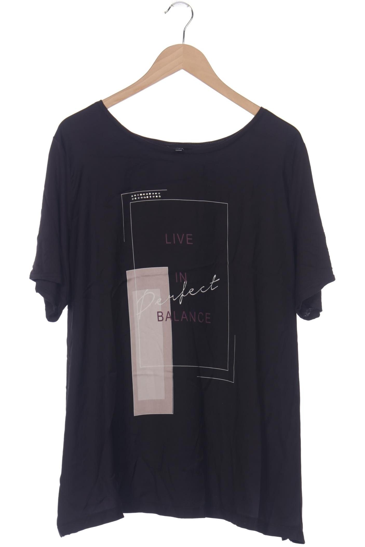 

Ulla Popken Damen T-Shirt, schwarz, Gr. 50