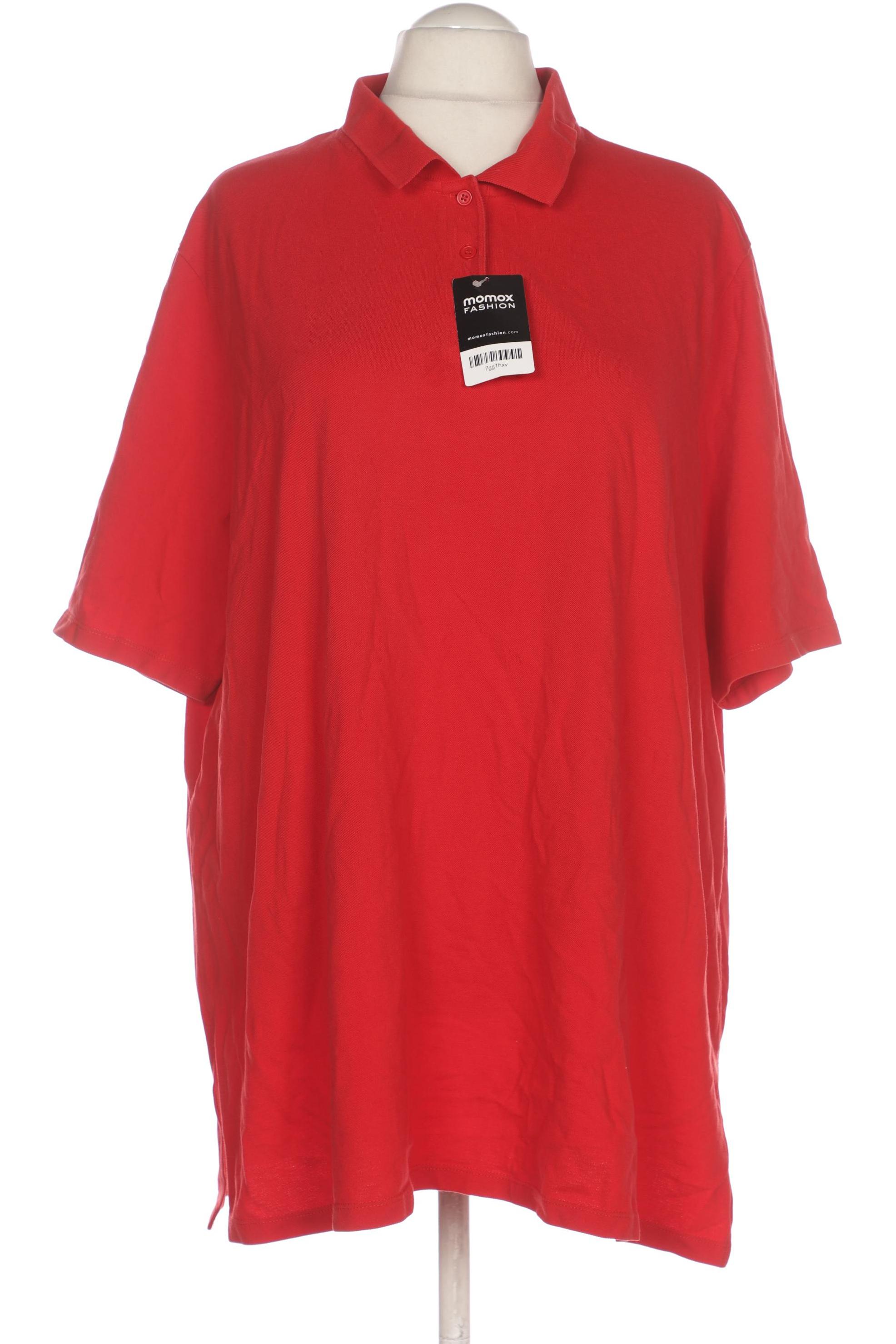 

Ulla Popken Damen Poloshirt, rot, Gr. 54