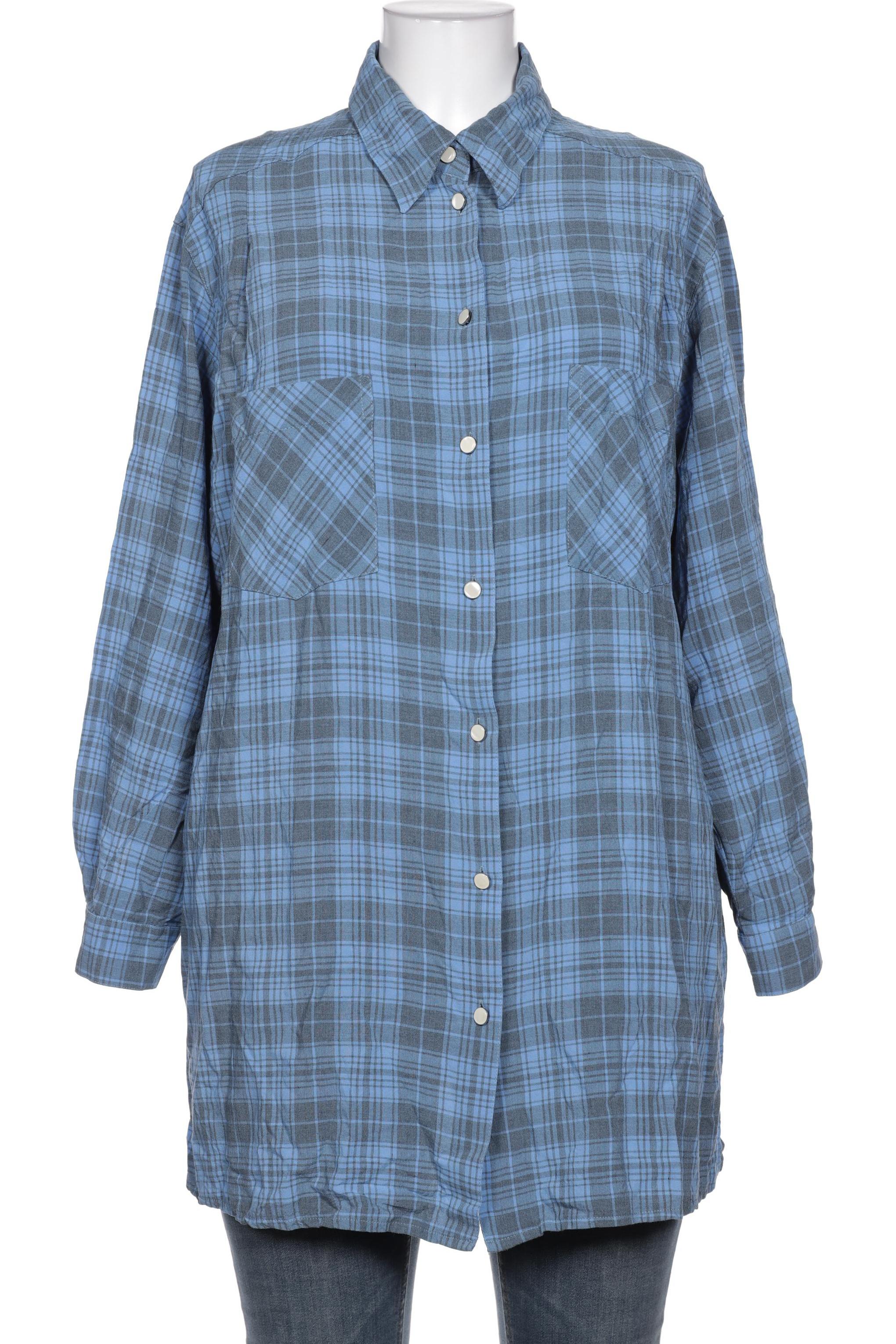 

Ulla Popken Damen Bluse, blau
