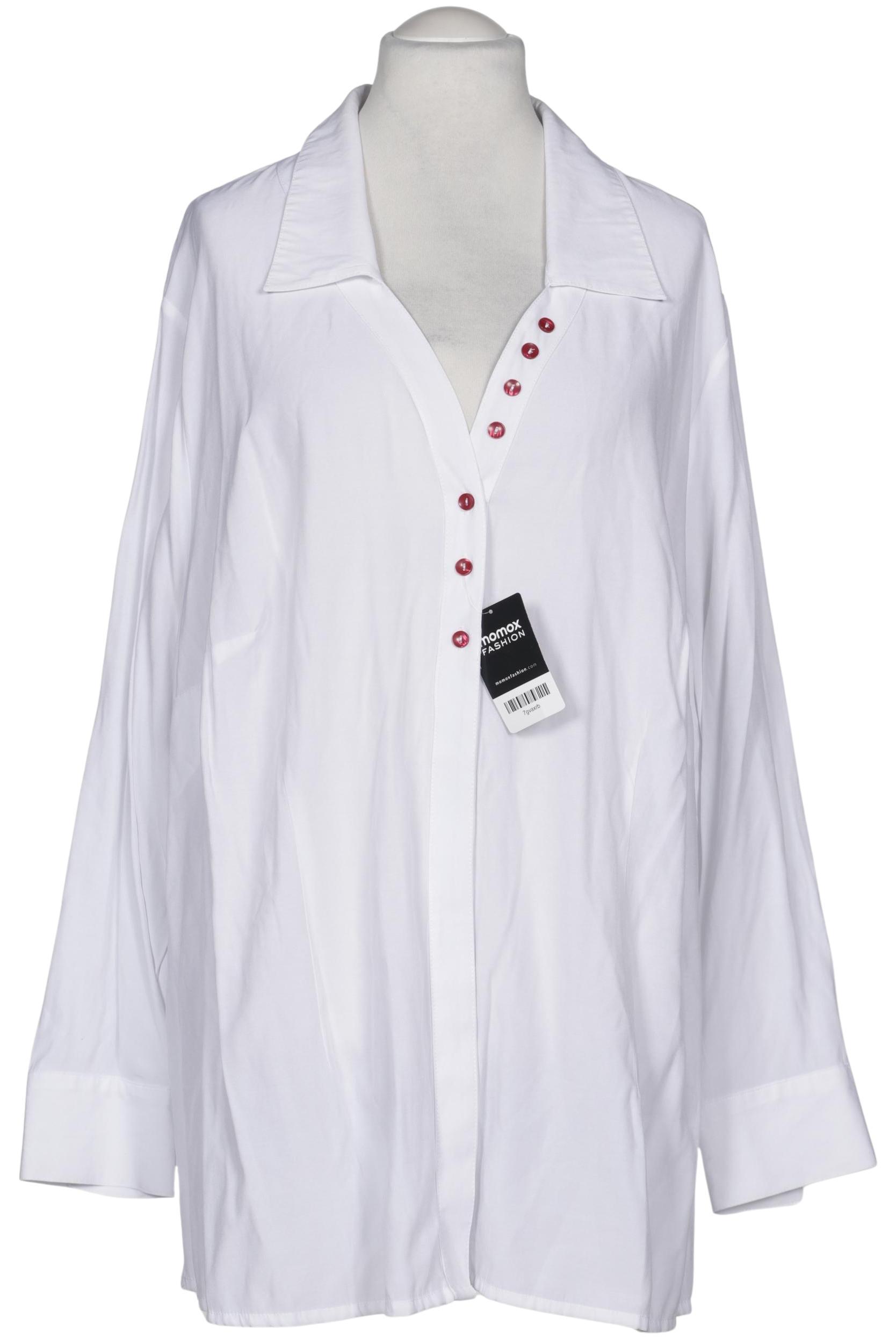 

Ulla Popken Damen Bluse, weiß, Gr. 58