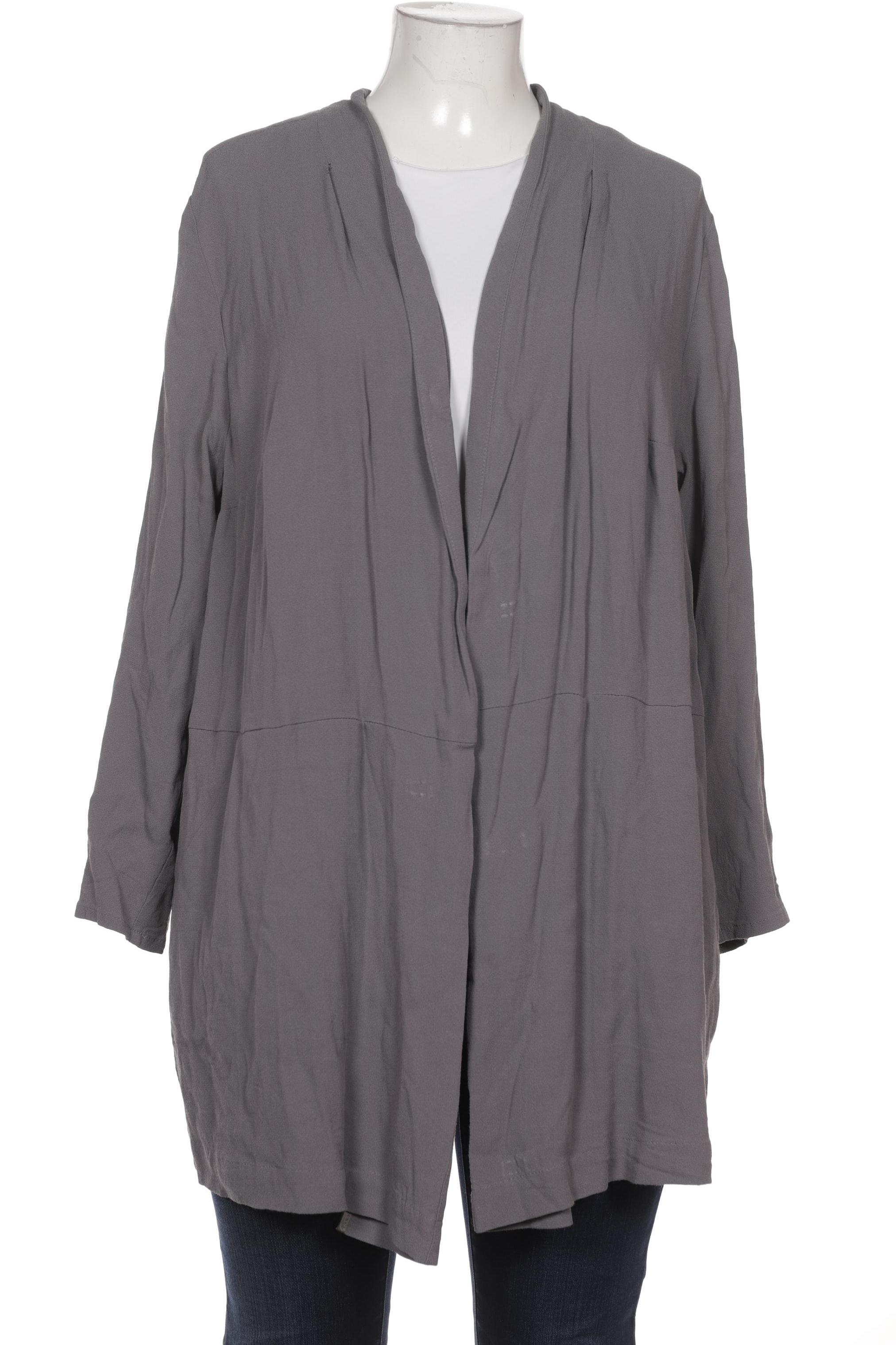 

Ulla Popken Damen Strickjacke, grau, Gr. 50