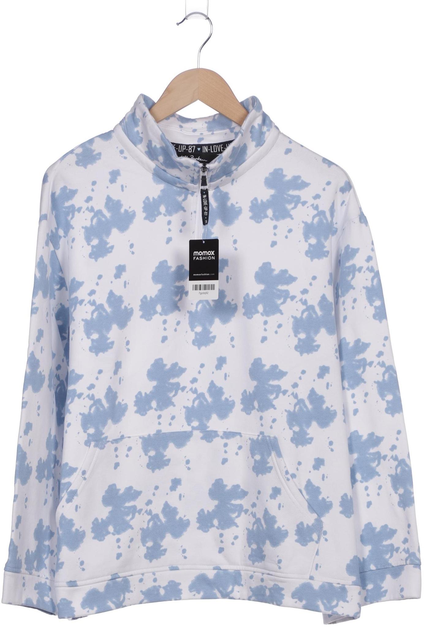 

Ulla Popken Damen Sweatshirt, blau, Gr. 50