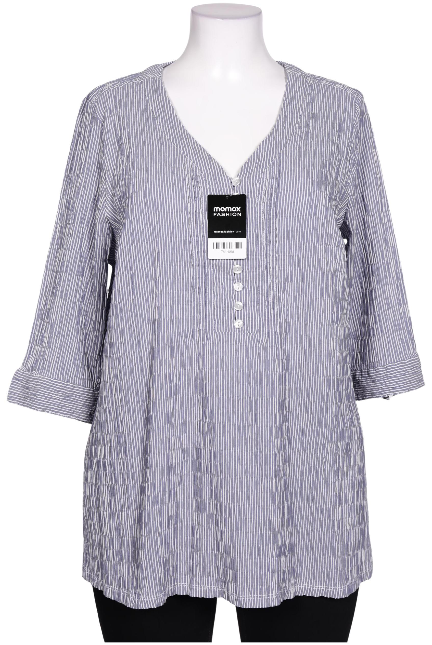 

Ulla Popken Damen Bluse, blau, Gr. 46