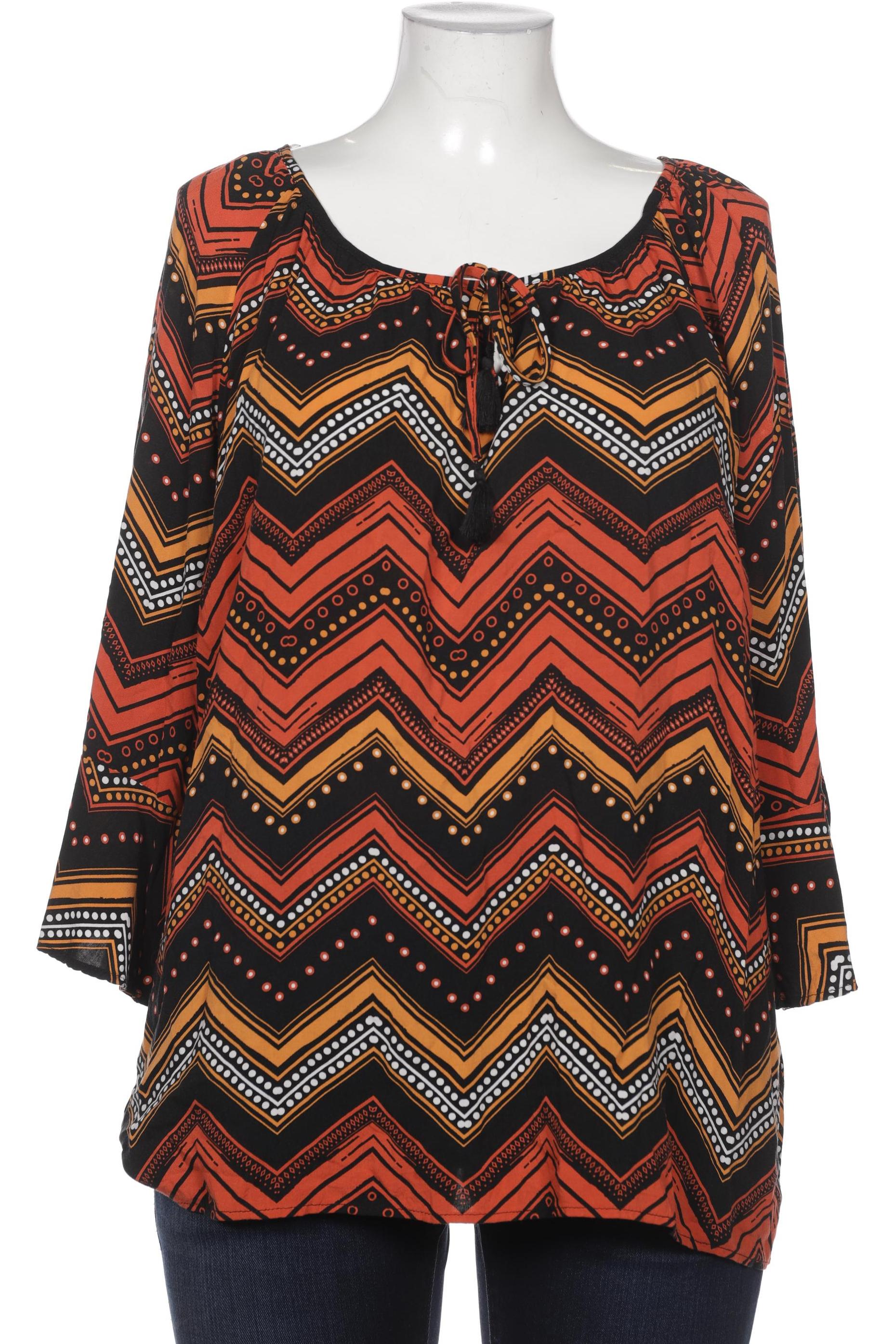 

Ulla Popken Damen Bluse, orange, Gr. 46